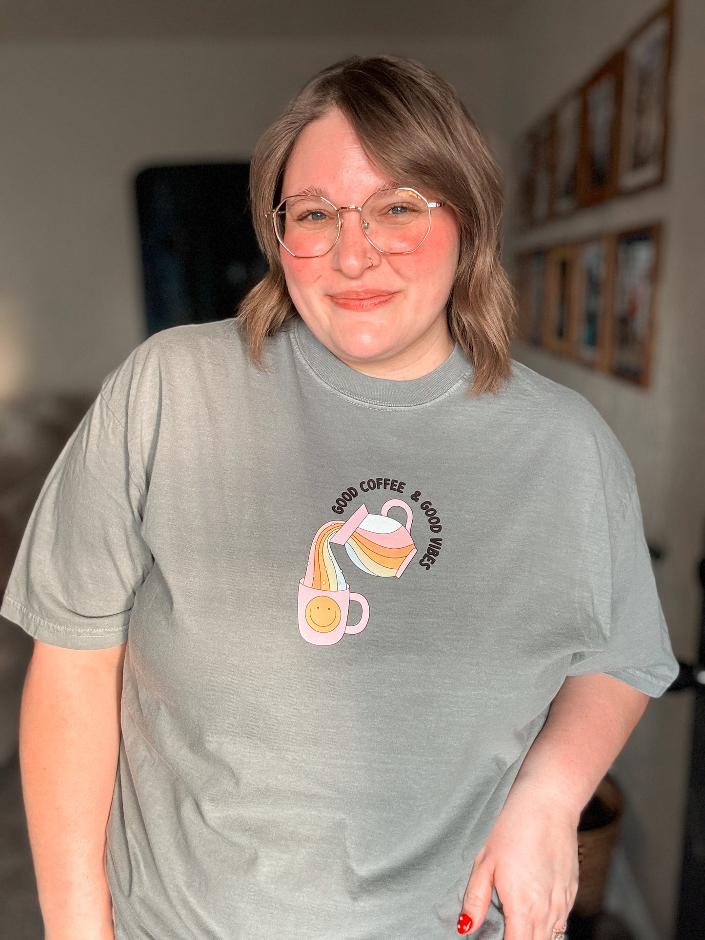 Good Coffee and Good Vibes T-Shirt