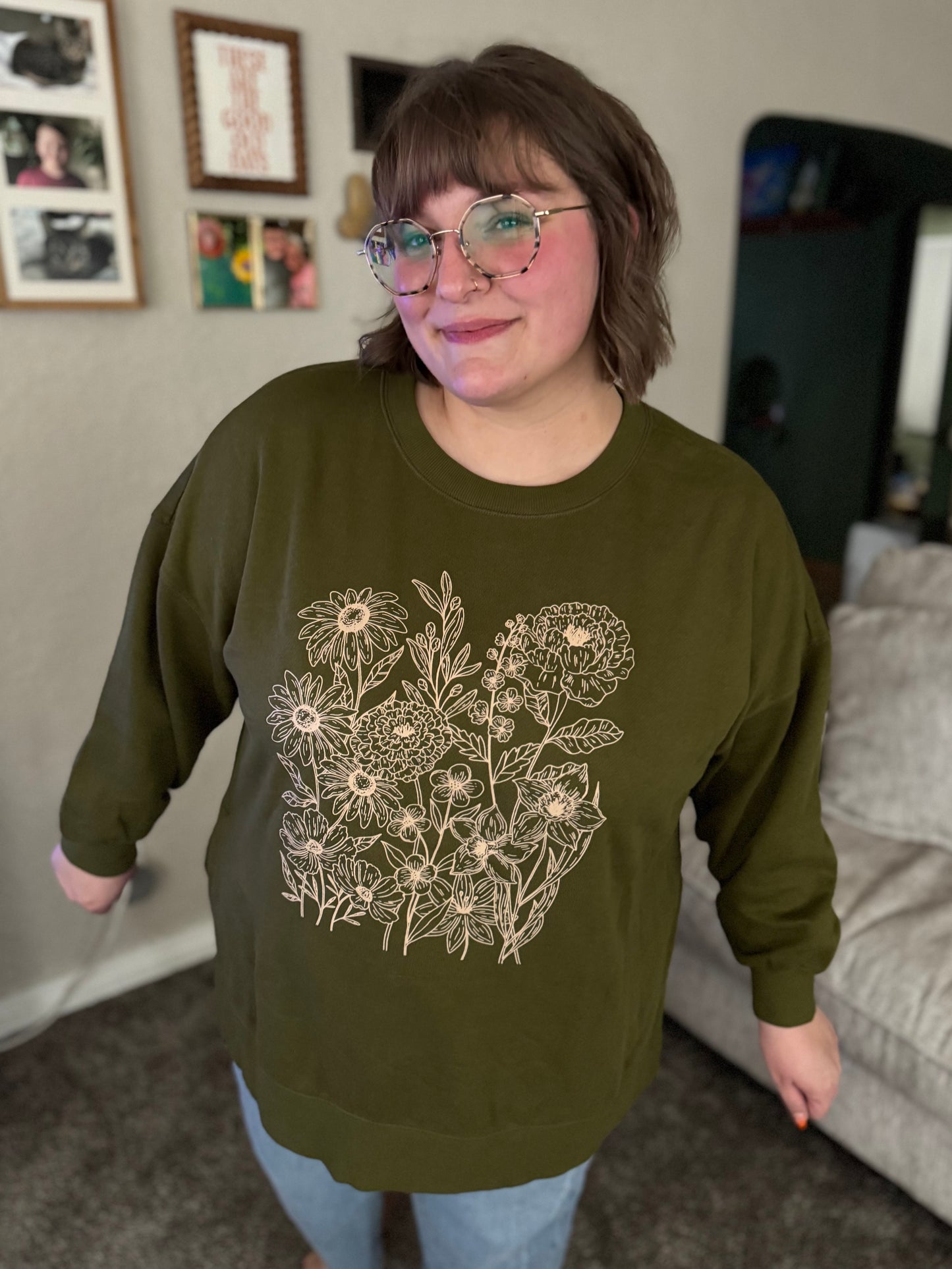RTS Fall Floral Sweatshirt