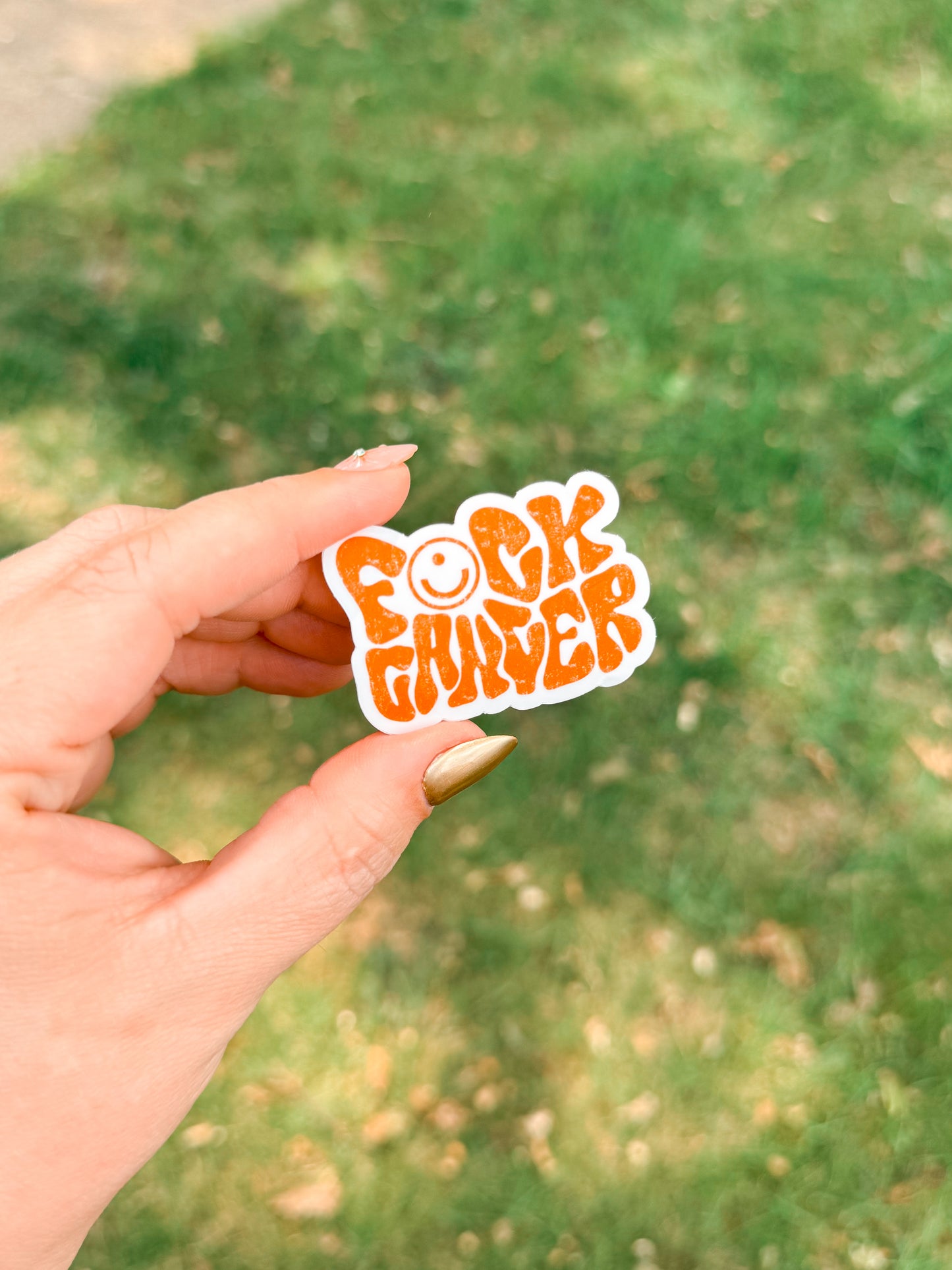 RTS Fck Cancer Sticker - Sherry Kay Fundraiser