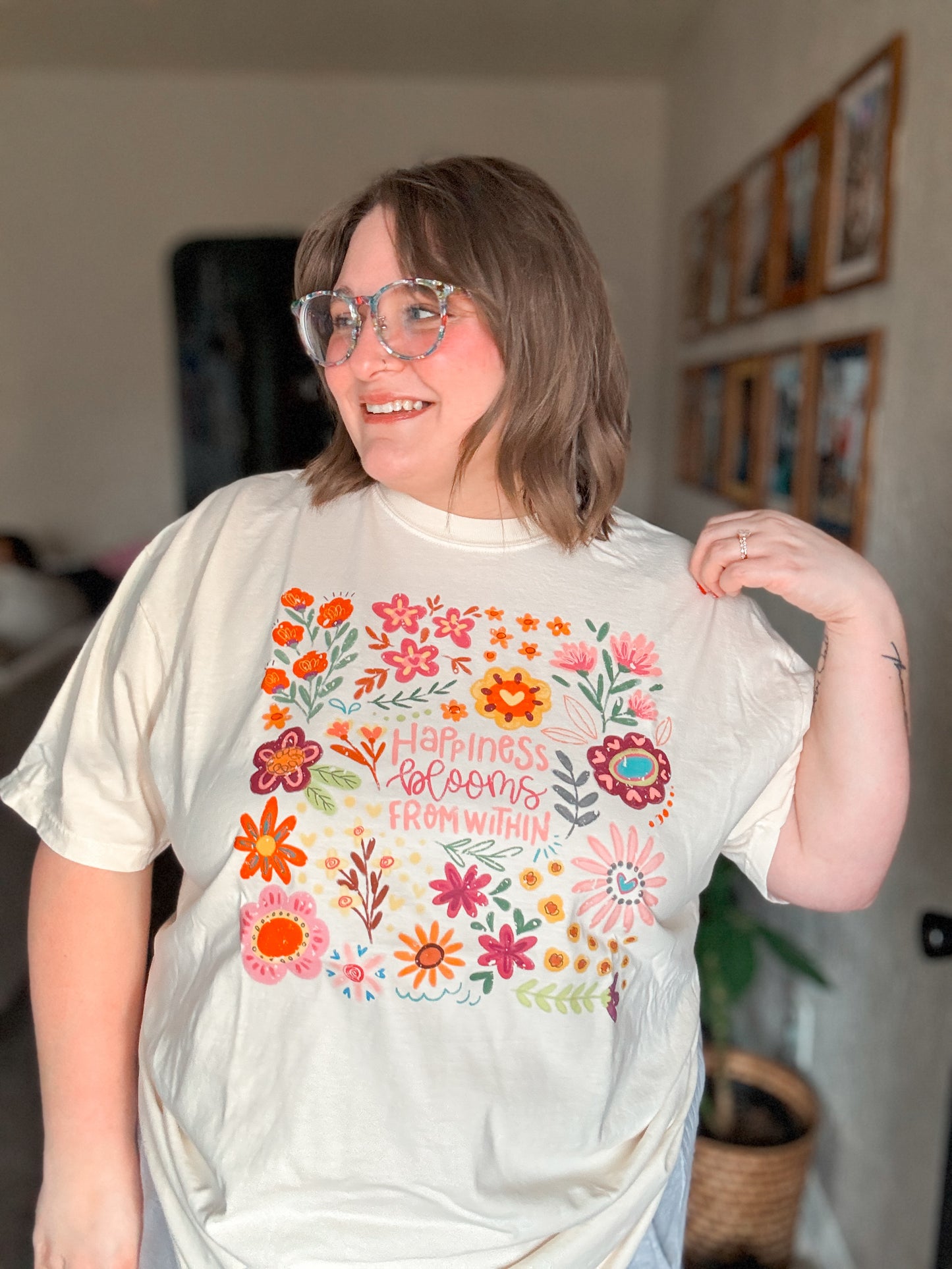 RTS Happiness Blooms From Within T-Shirt