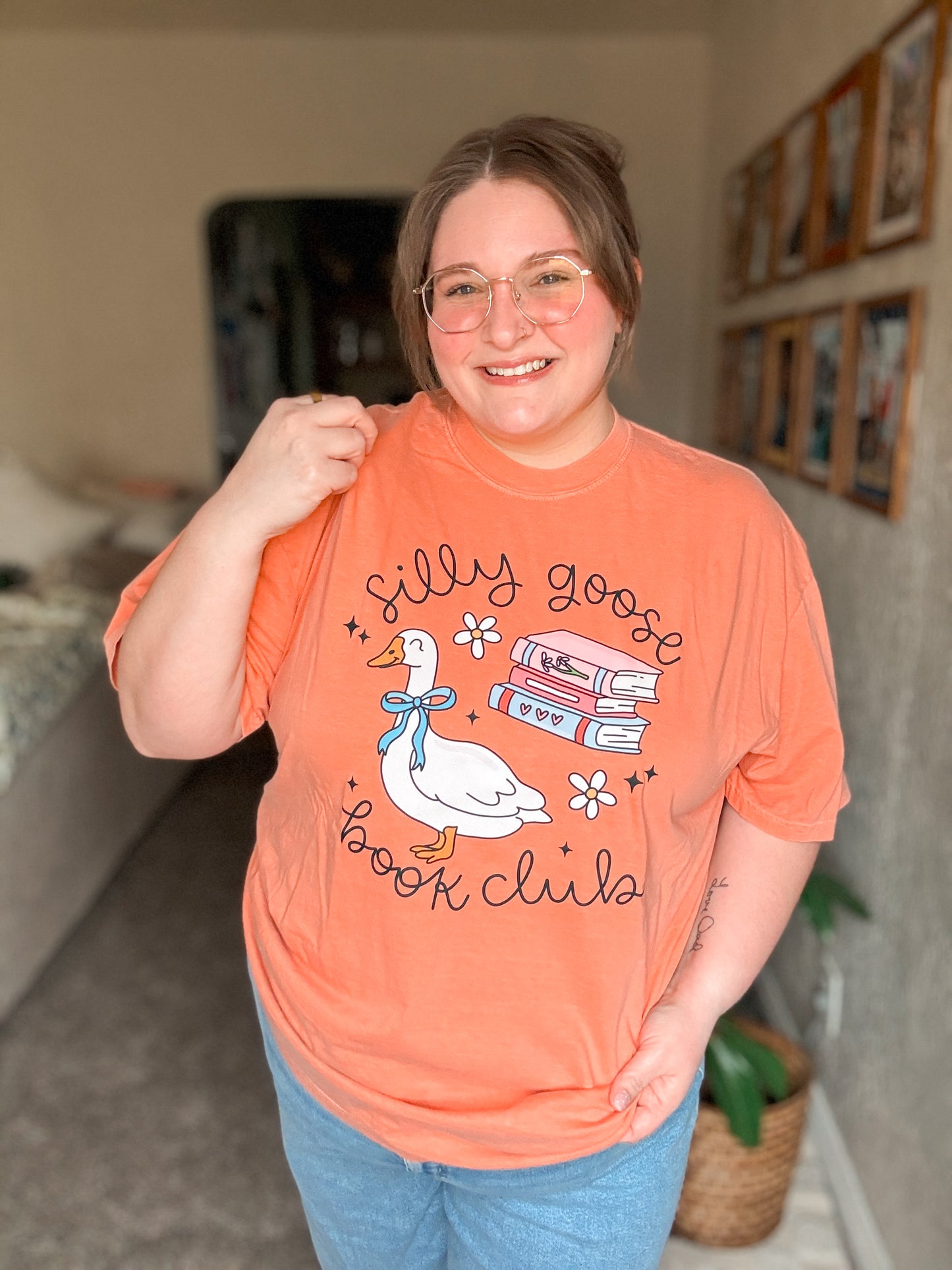 Silly Goose Book Club T-Shirt