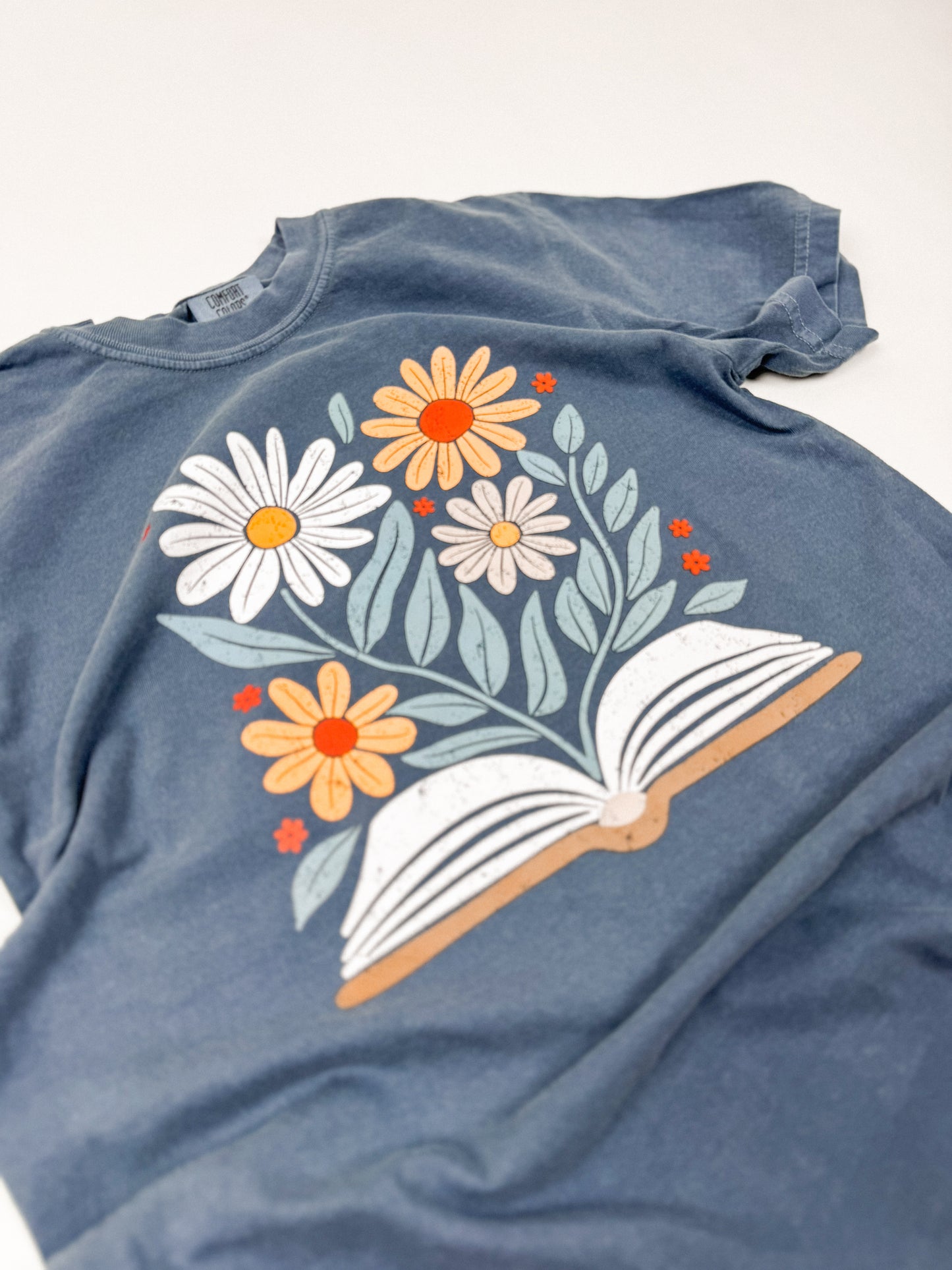 RTS Floral Book Graphic Tee