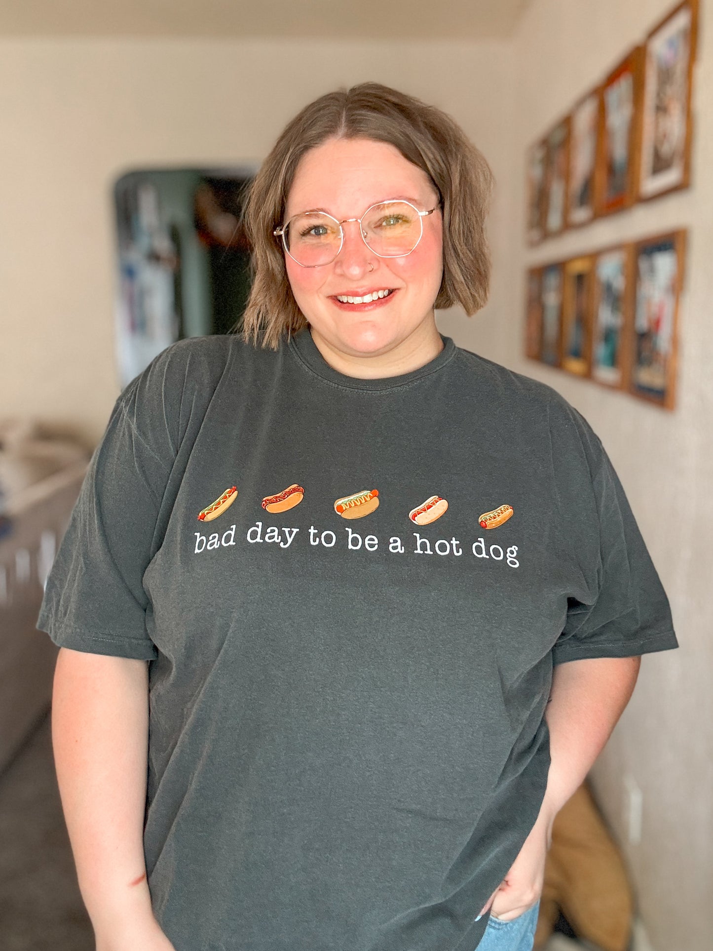 Bad Day To Be A Hotdog T-shirt