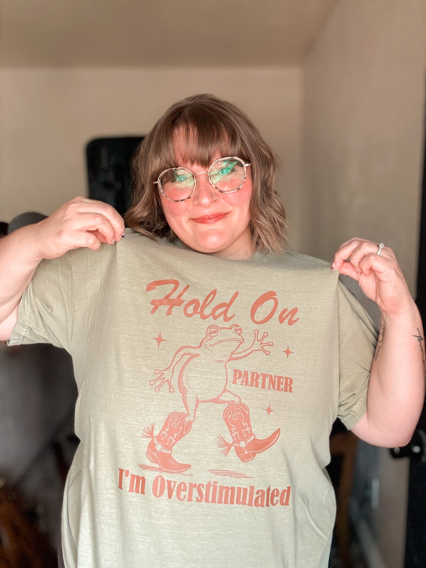 RTS Hold On Partner I’m Overstimulated