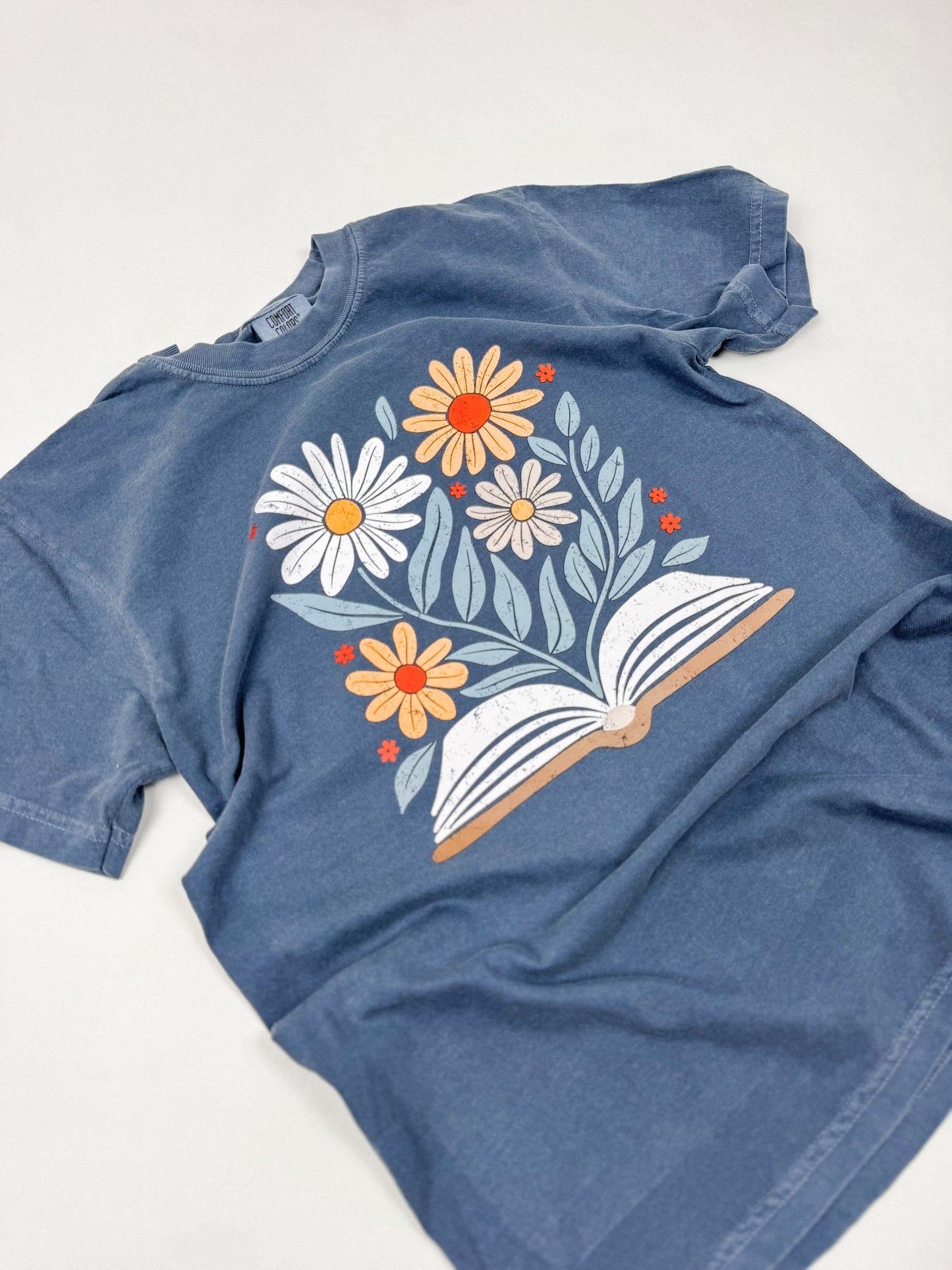 RTS Floral Book Graphic Tee