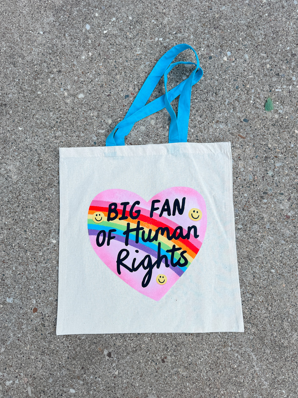 RTS Big Fan Of Human Rights Tote Bag