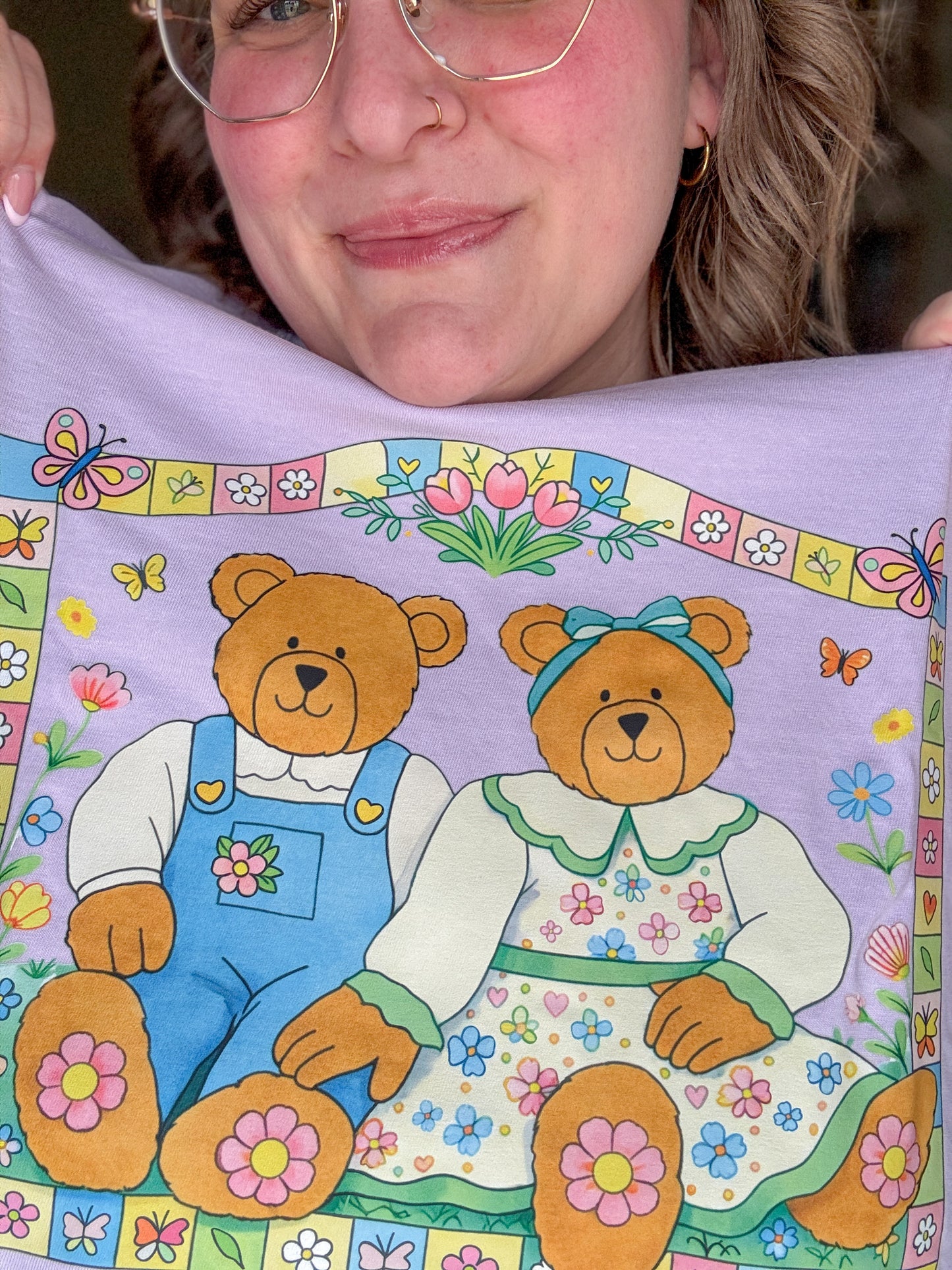 Spring Teddy Bear Tshirt