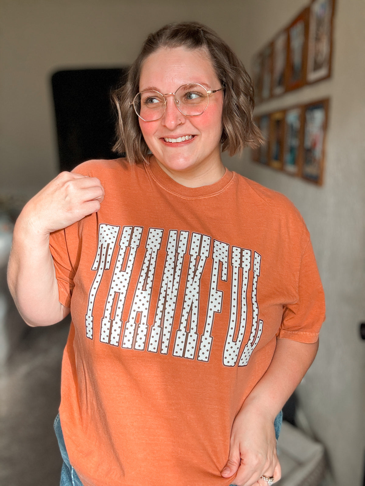 Thankful Polka Dots | Thanksgiving