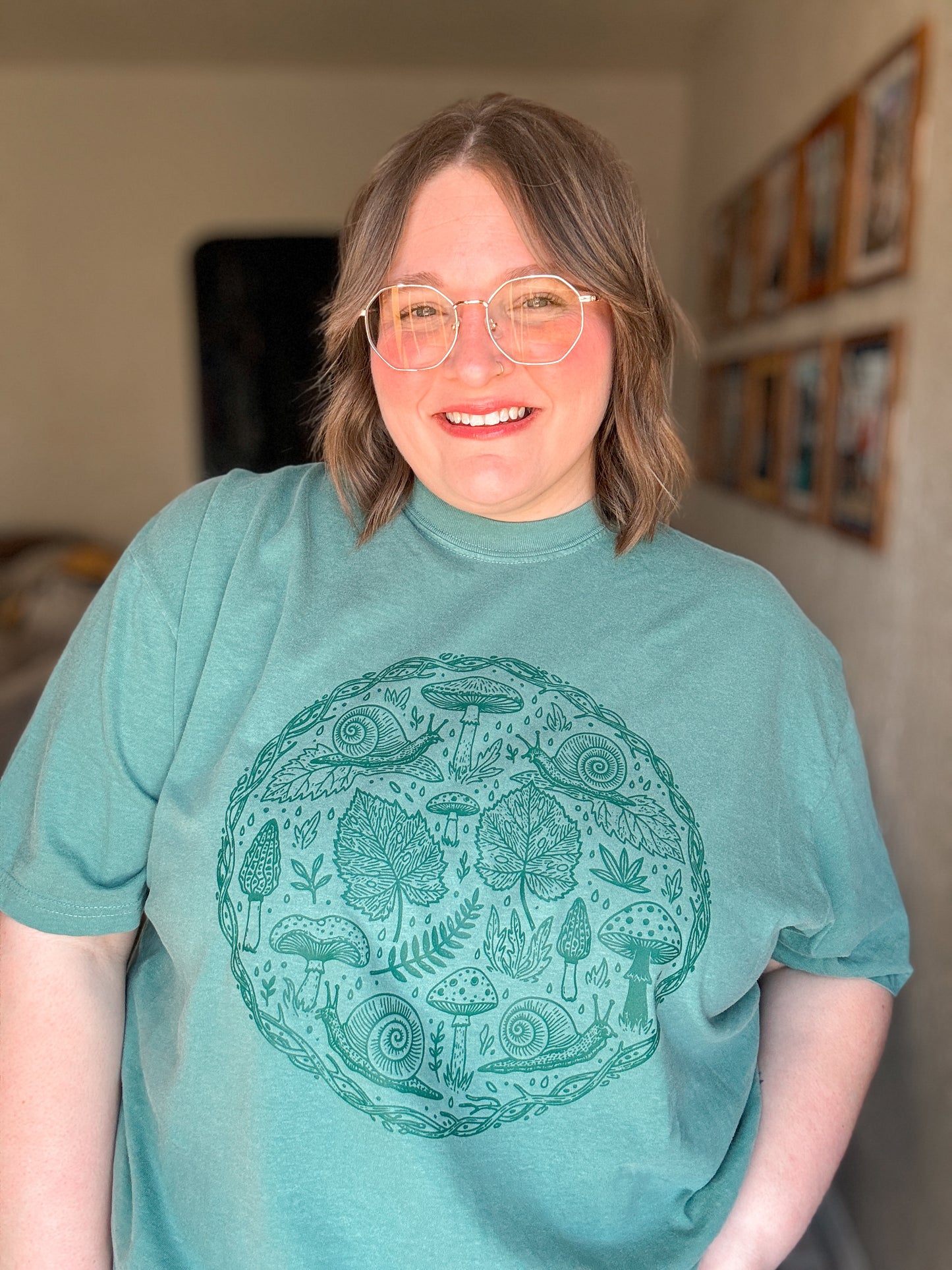 Snails and Mushrooms T-Shirt