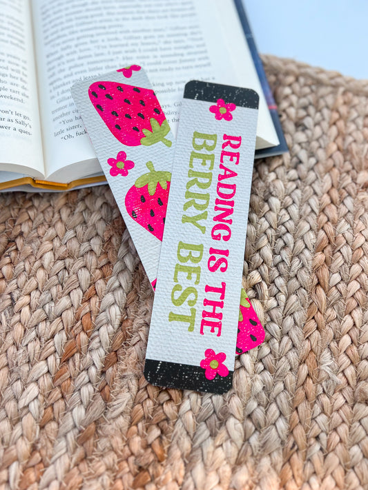 Reading Is The Berry Best Bookmark