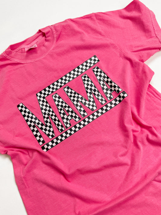RTS Checkered Mama Graphic Tee