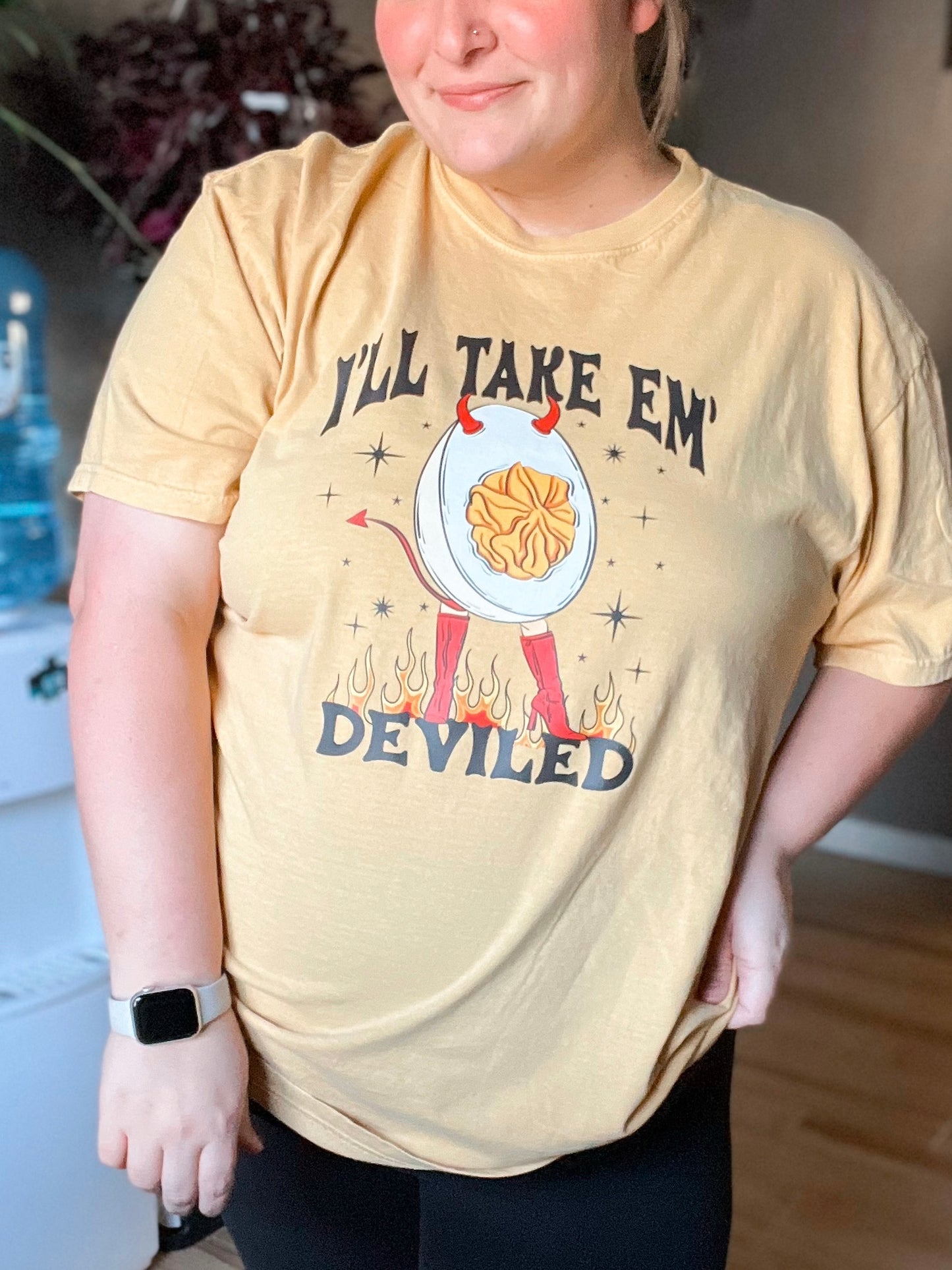I'll Take Em Deviled Funny Thanksgiving Graphic T-Shirt