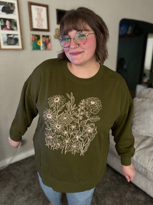 RTS Fall Floral Sweatshirt