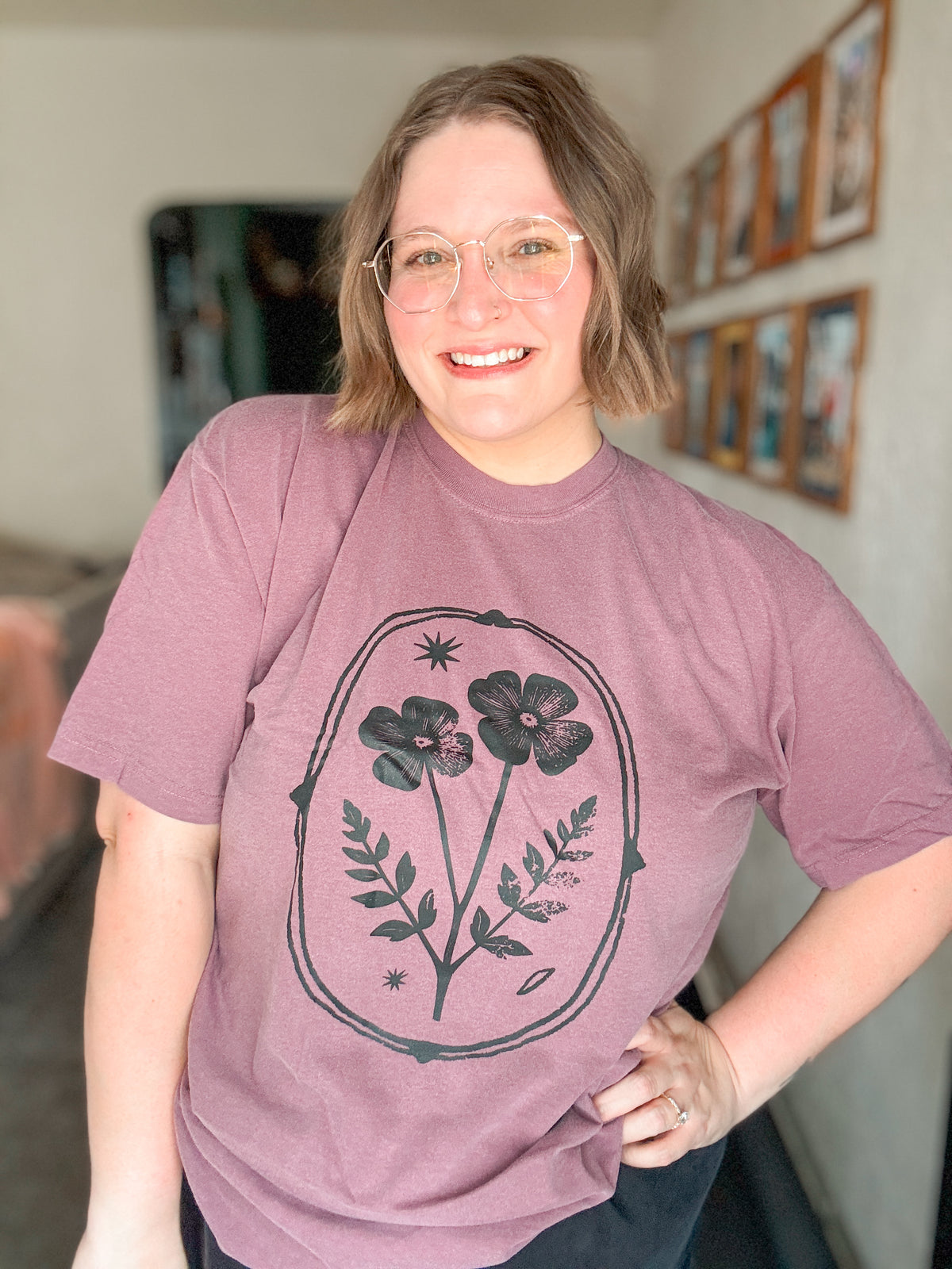 RTS Flower Frame T-Shirt