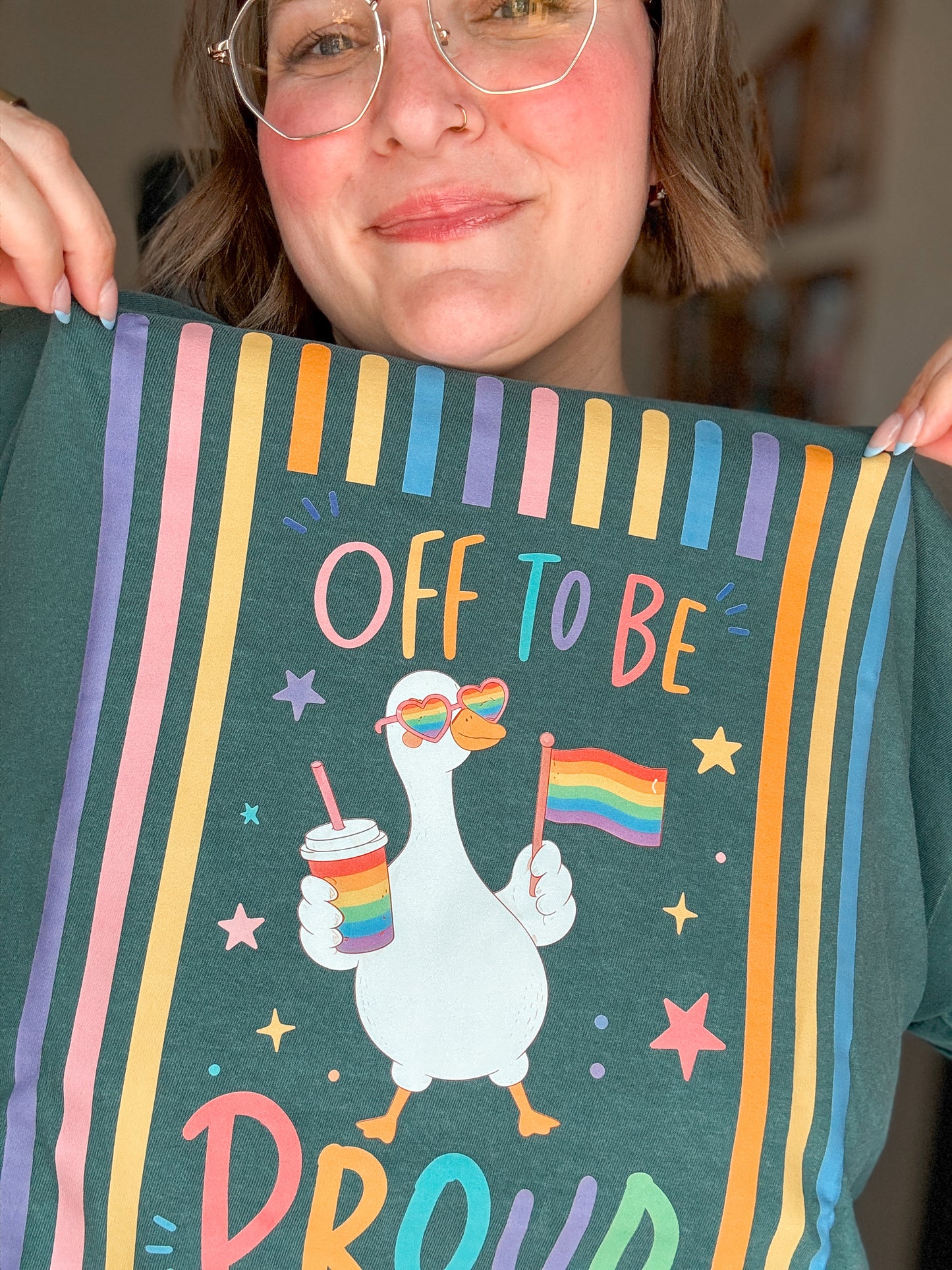 Off To Be Proud Goose T-Shirt