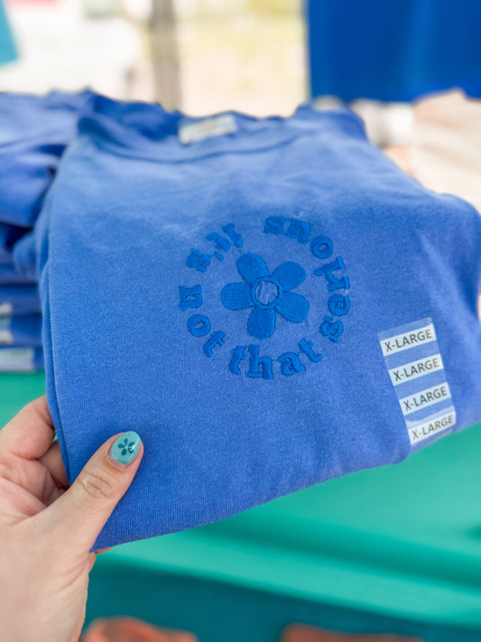 RTS Embroidered It’s Not That Serious Graphic Tee