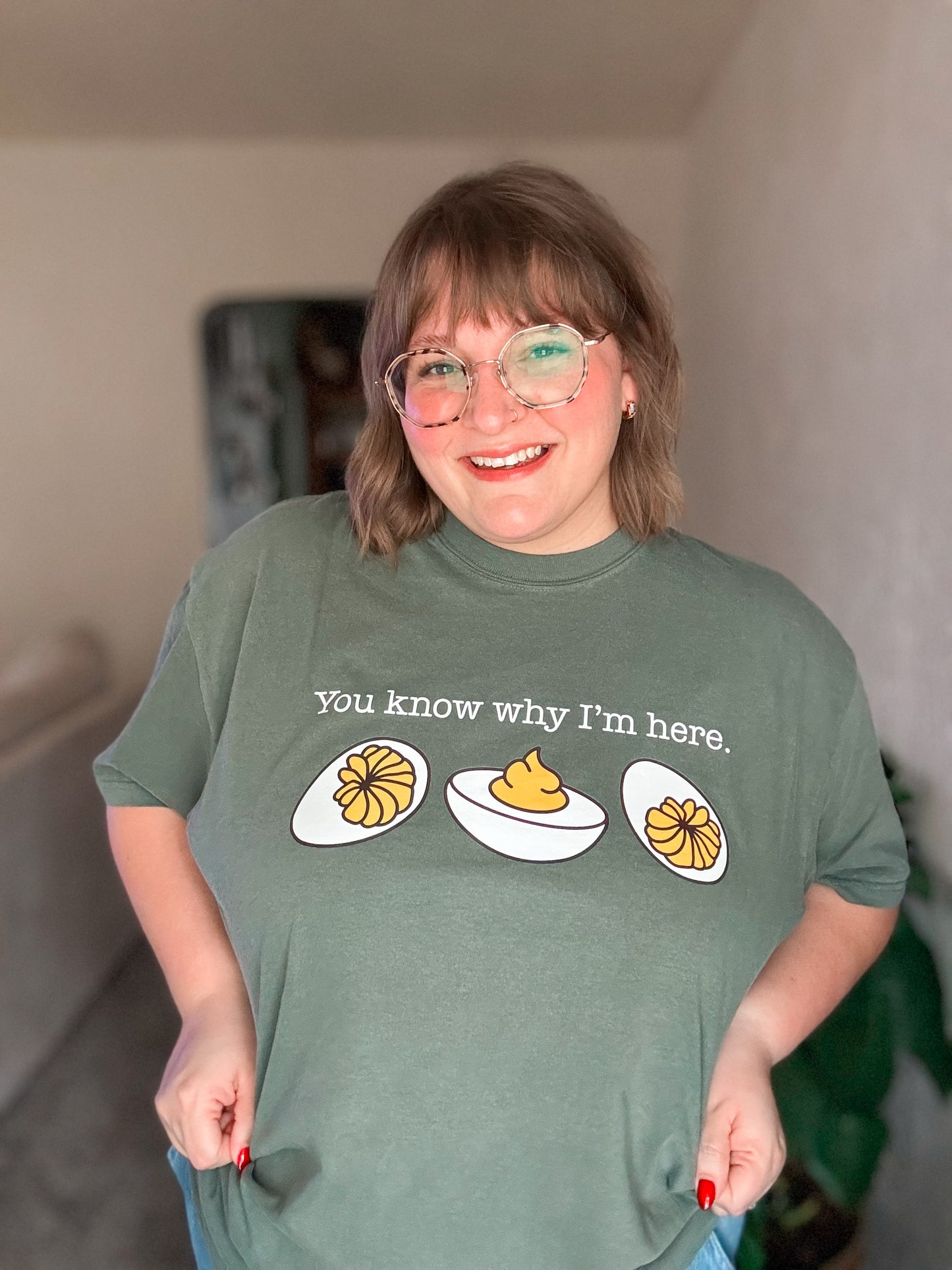 RTS You Know Why I’m Here Deviled Eggs