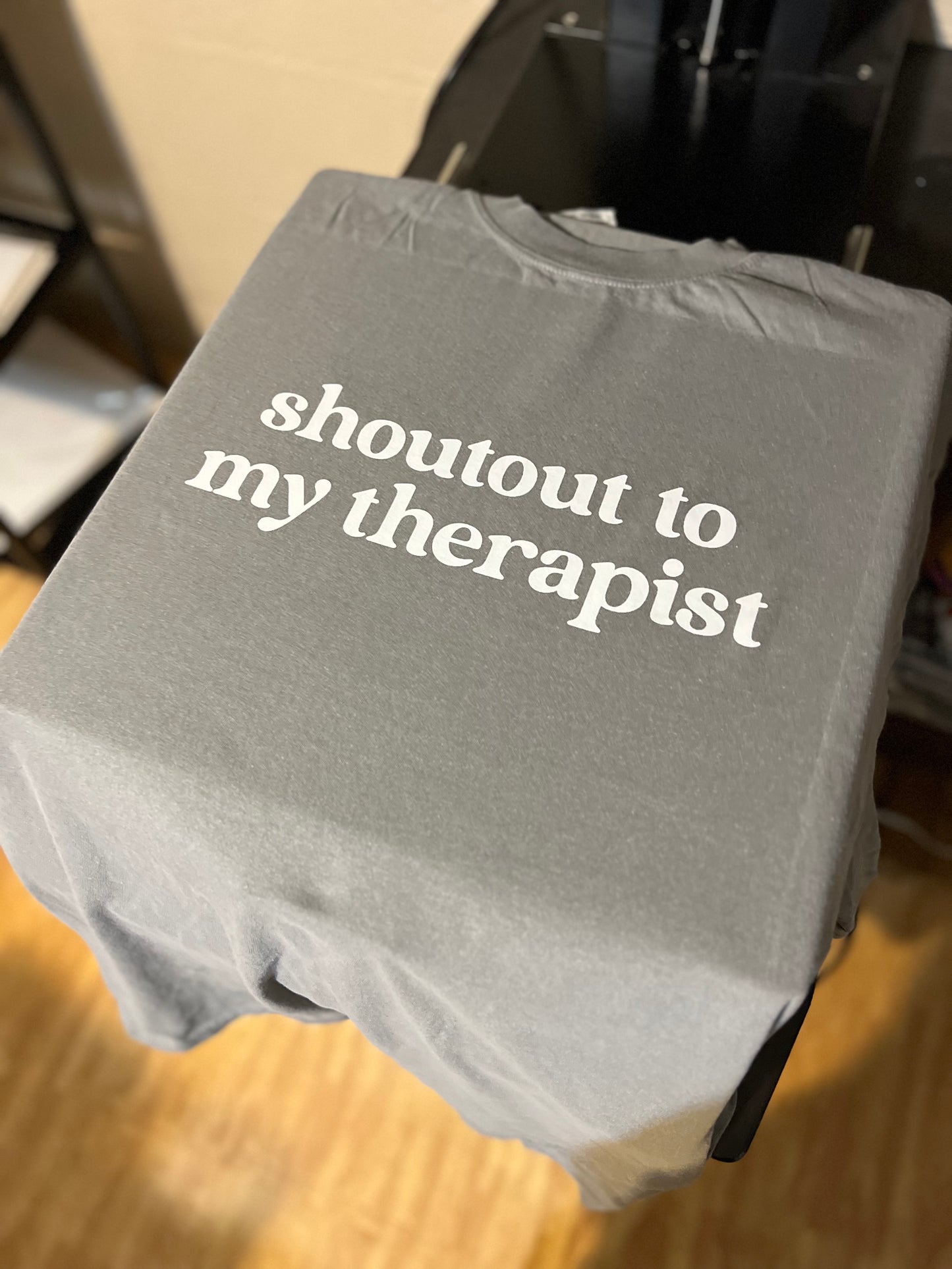 Shoutout To My Therapist Graphic Tee