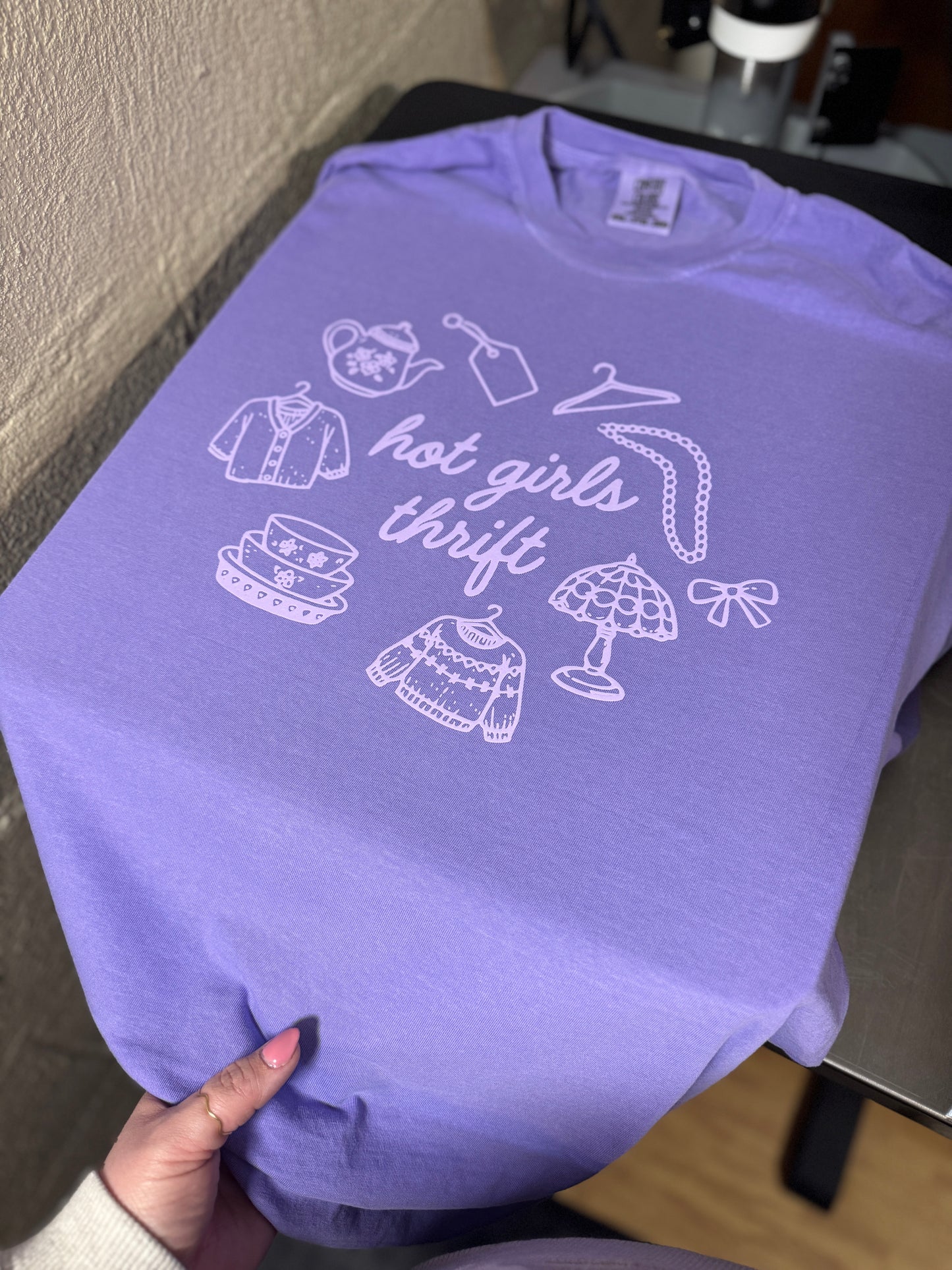 Hot Girls Thrift T-Shirt