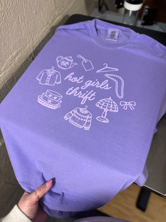 Hot Girls Thrift T-Shirt