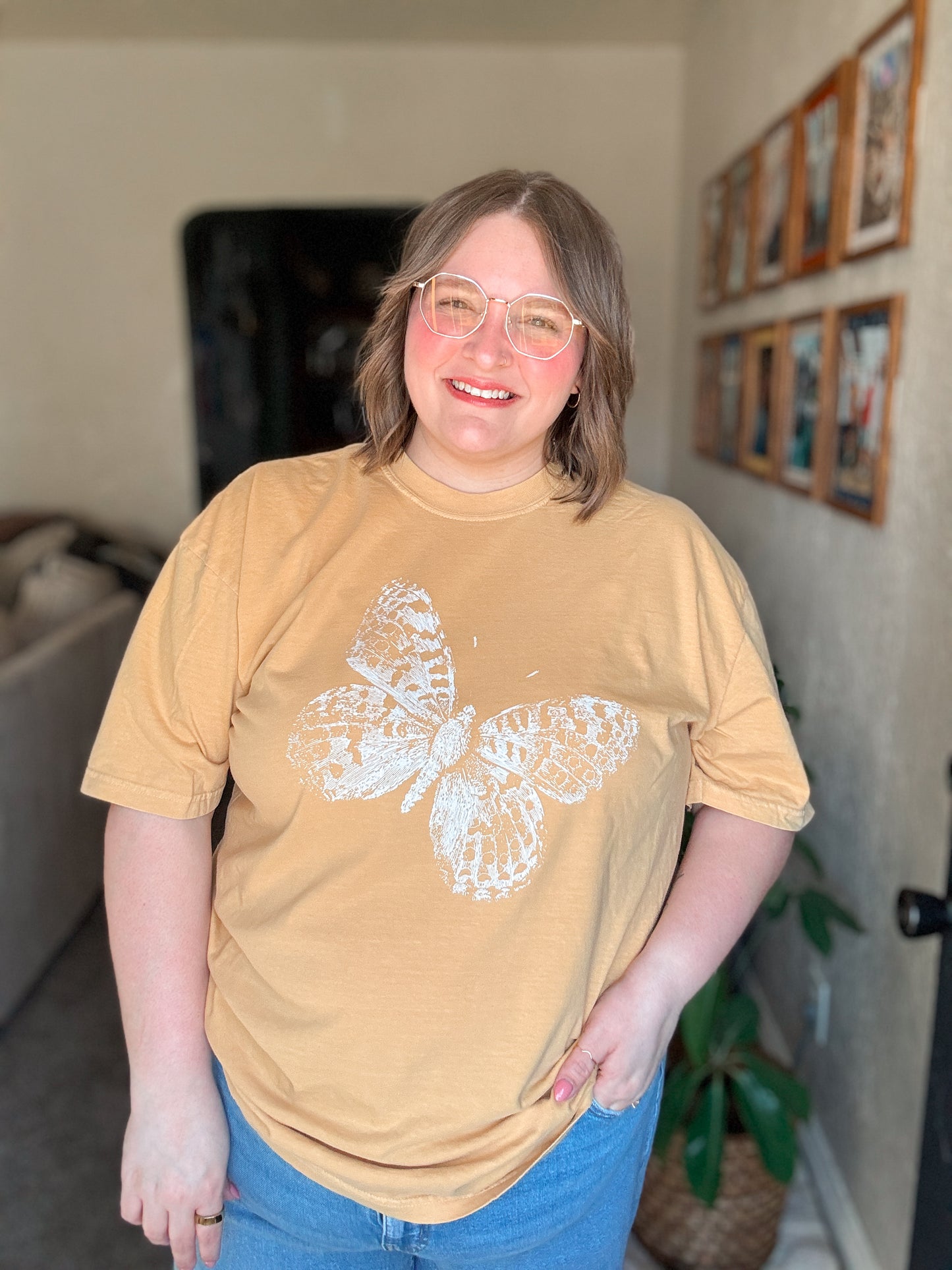 Distressed Moth T-Shirt
