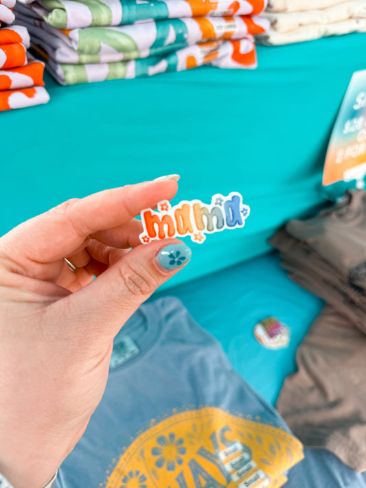 RTS Mama Rainbow Sticker | Decal