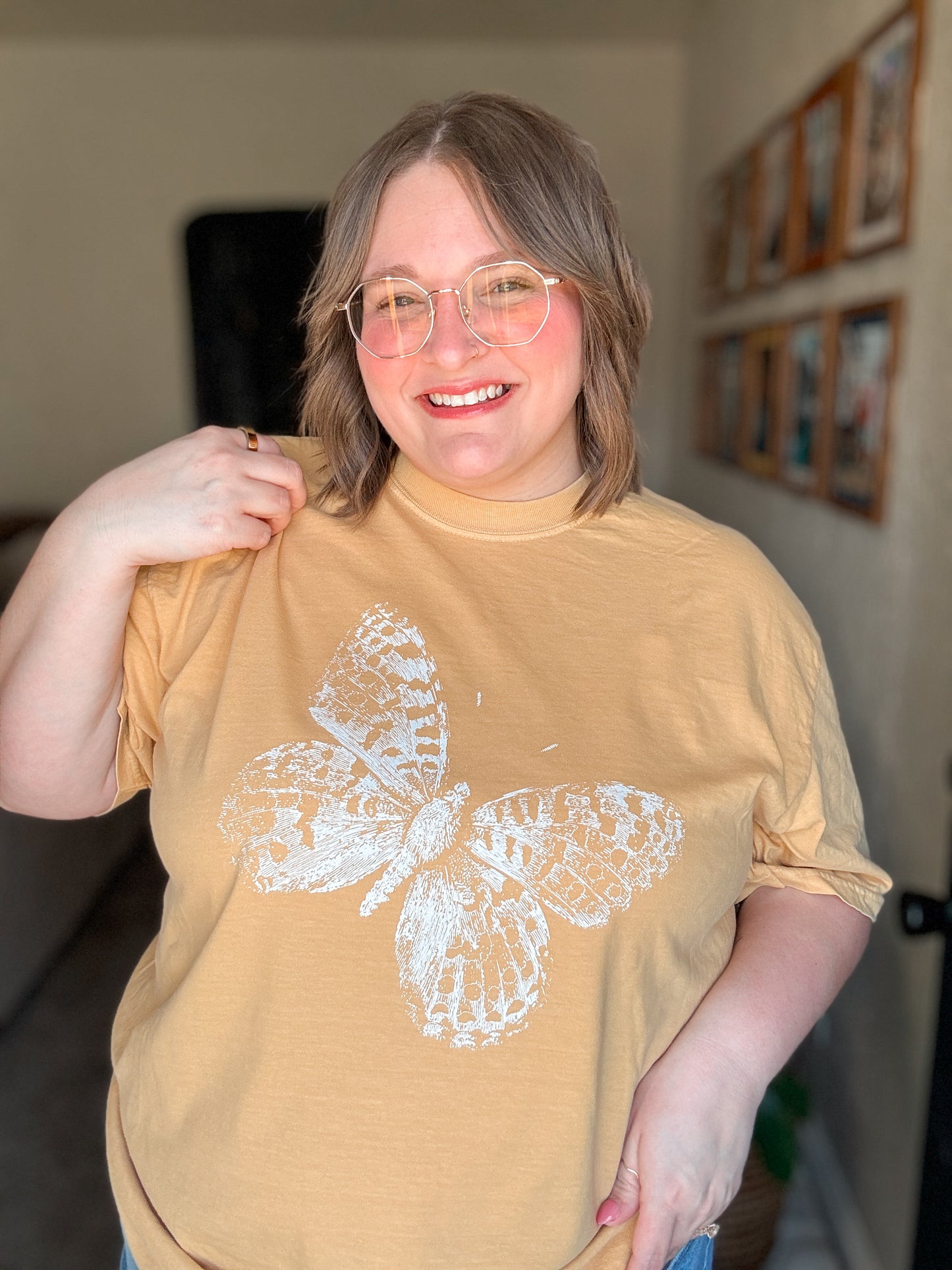 Distressed Moth T-Shirt