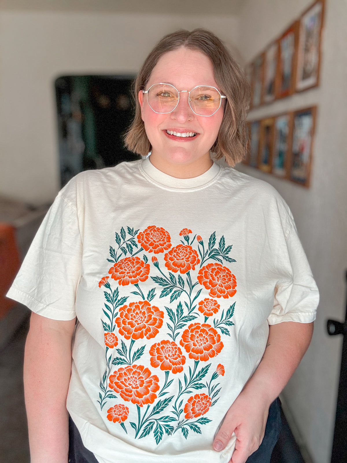 Marigold Flowers T-Shirt