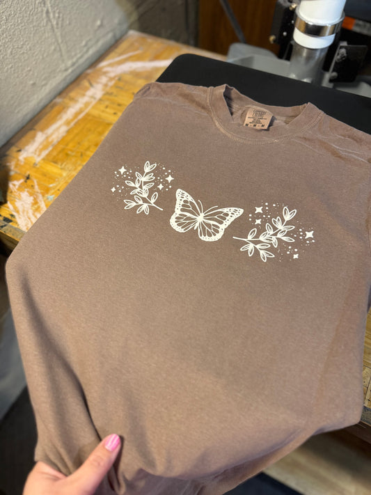 RTS Butterfly Sparkle Graphic Tee