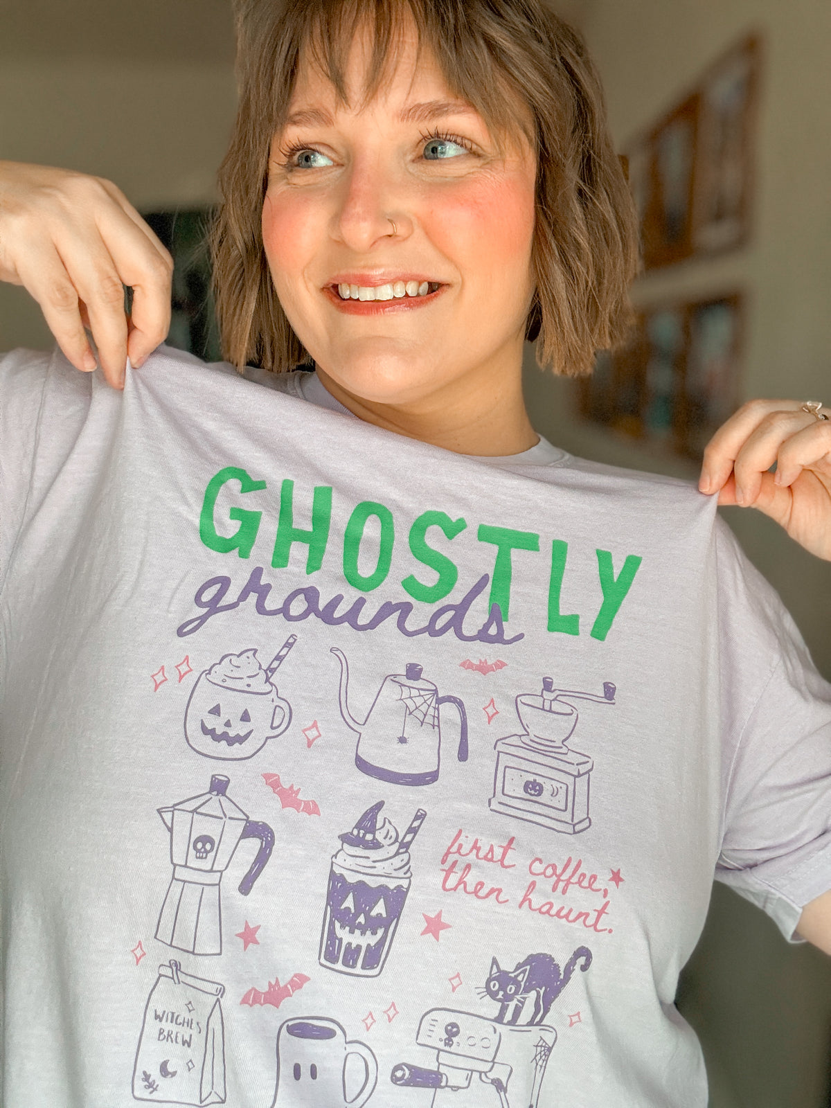 Ghostly Grounds Coffee Co. Halloween