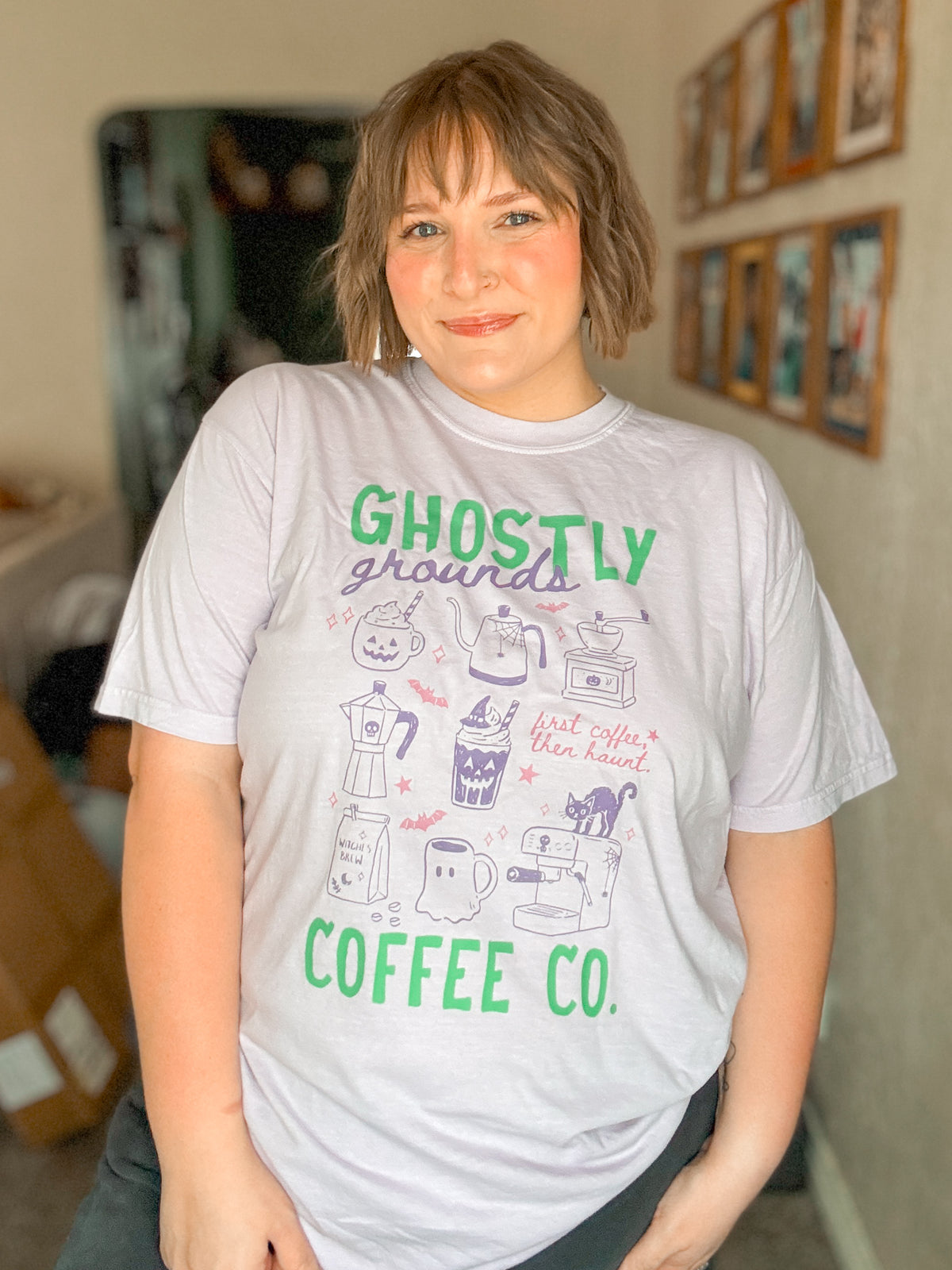 Ghostly Grounds Coffee Co. Halloween