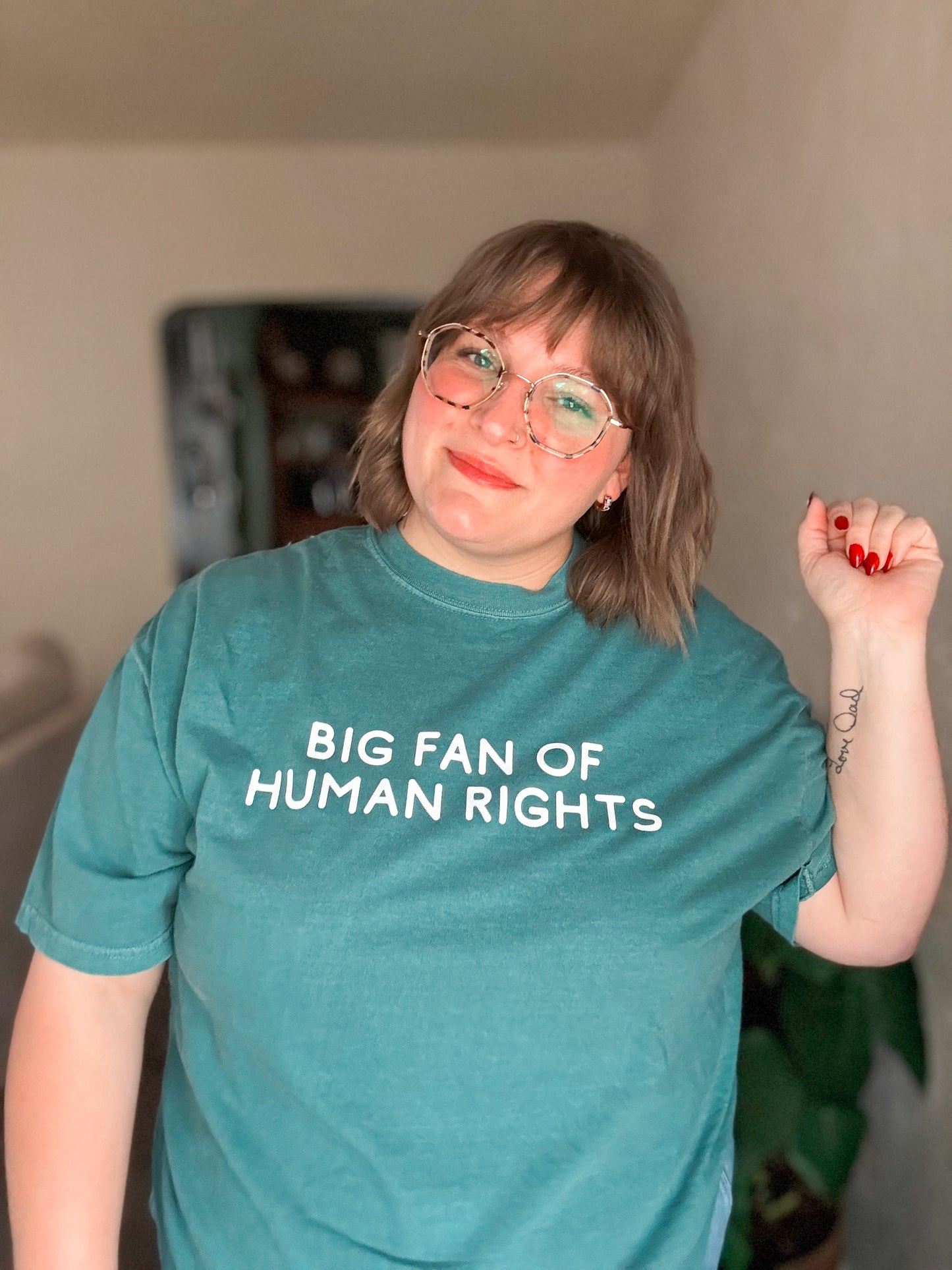 Big Fan Of Human Rights