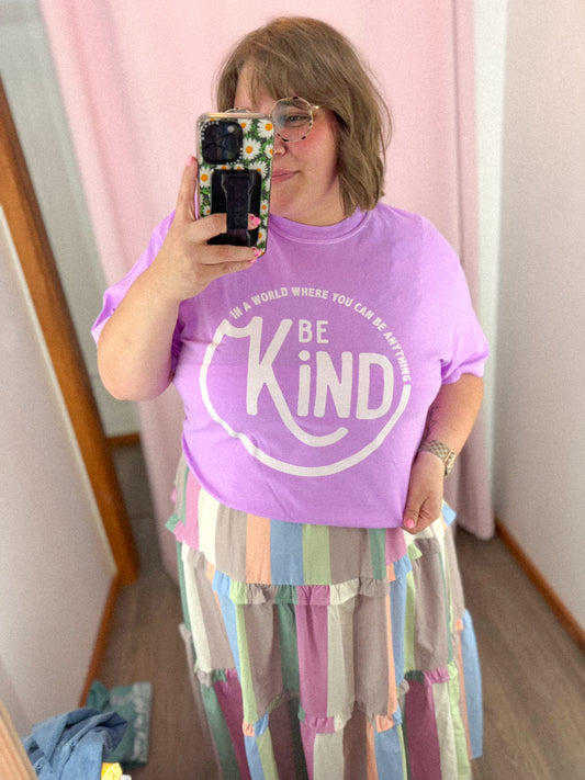 RTS In A World Where You Can Be Anything Be Kind Graphic Tee