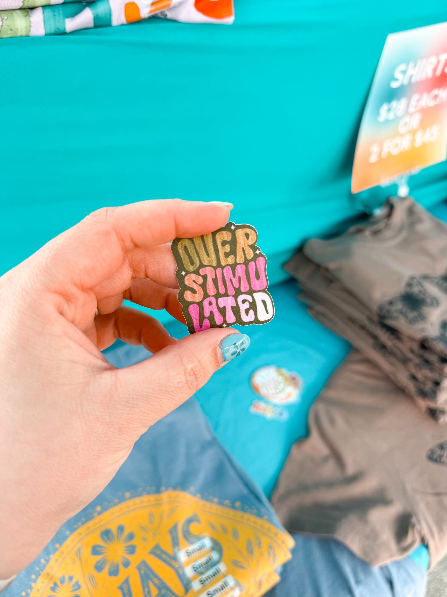 RTS Overstimulated Sticker | Decal