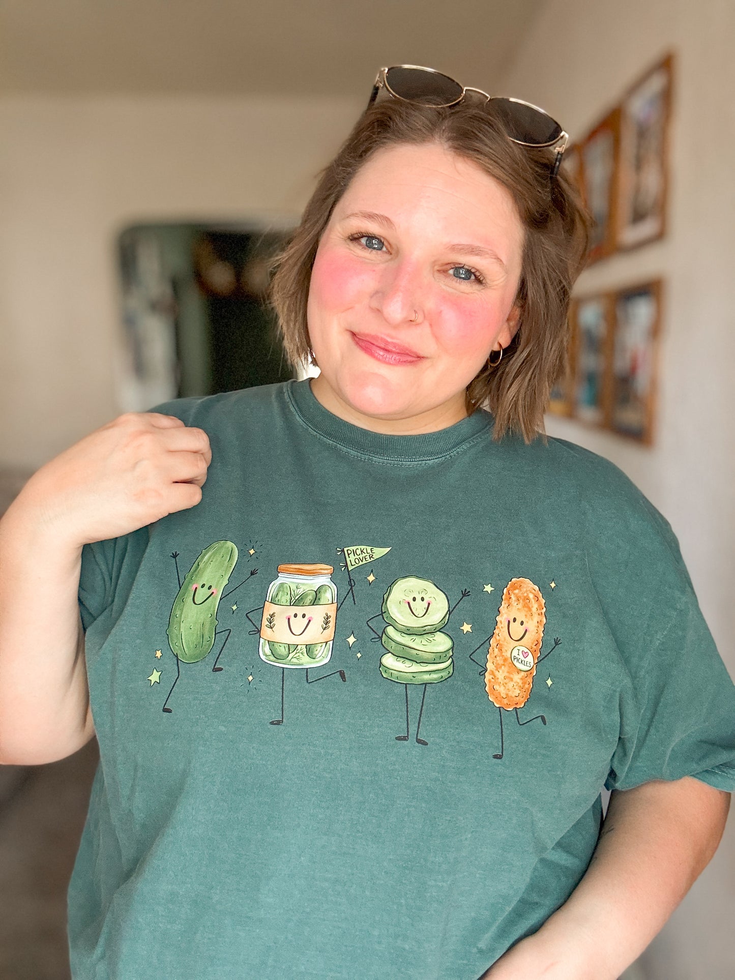 Pickle Lover Doodle Characters