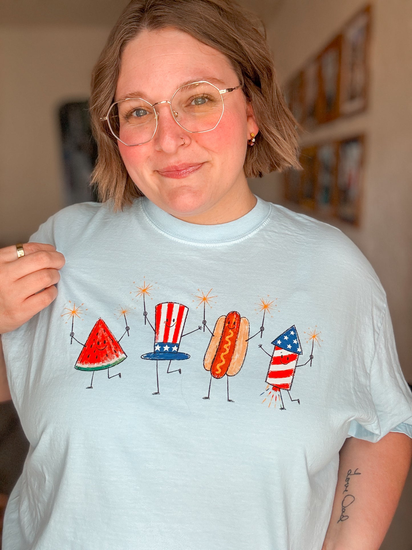 Patriotic Doodles T-Shirt
