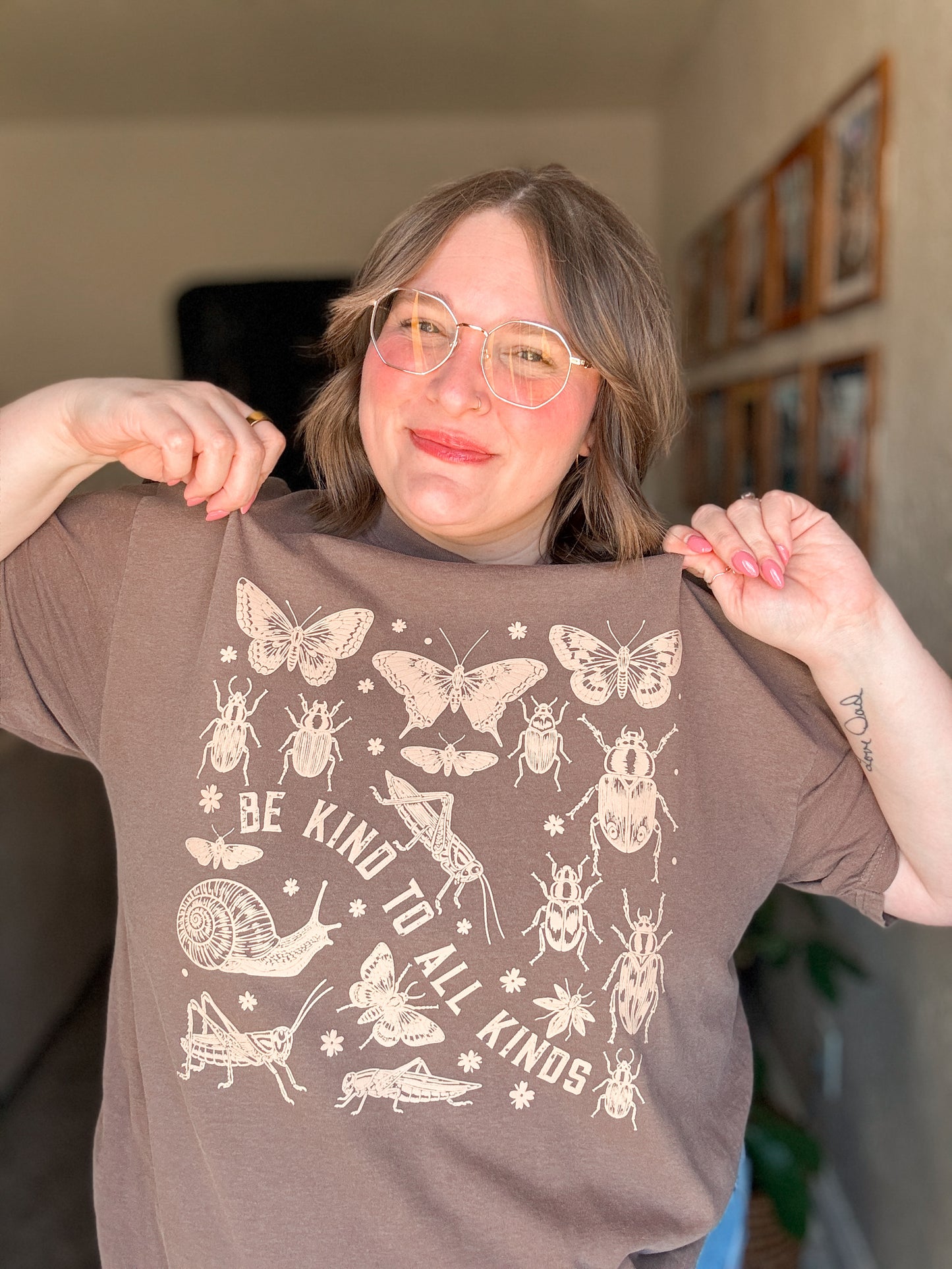 Be Kind To All Kinds Bugs T-Shirt
