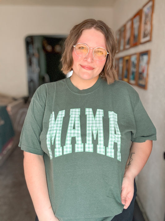 RTS Plaid Mama T-Shirt