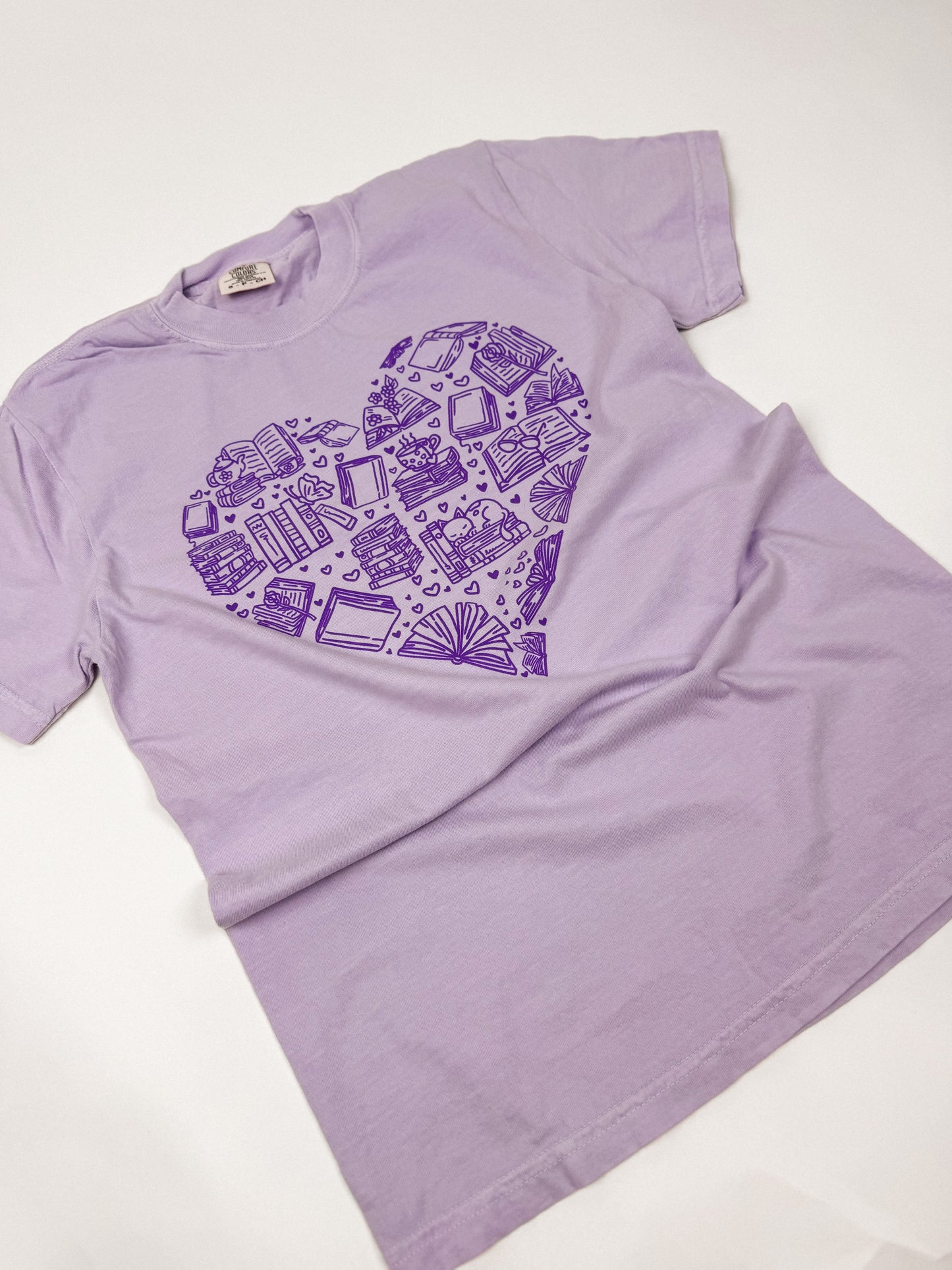 RTS Book Heart Graphic Tee