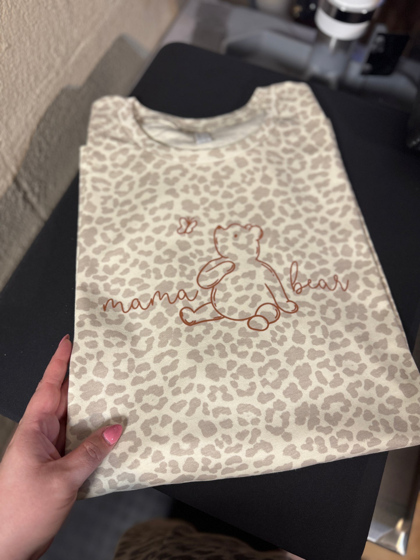 LEOPARD Mama Bear T-Shirt