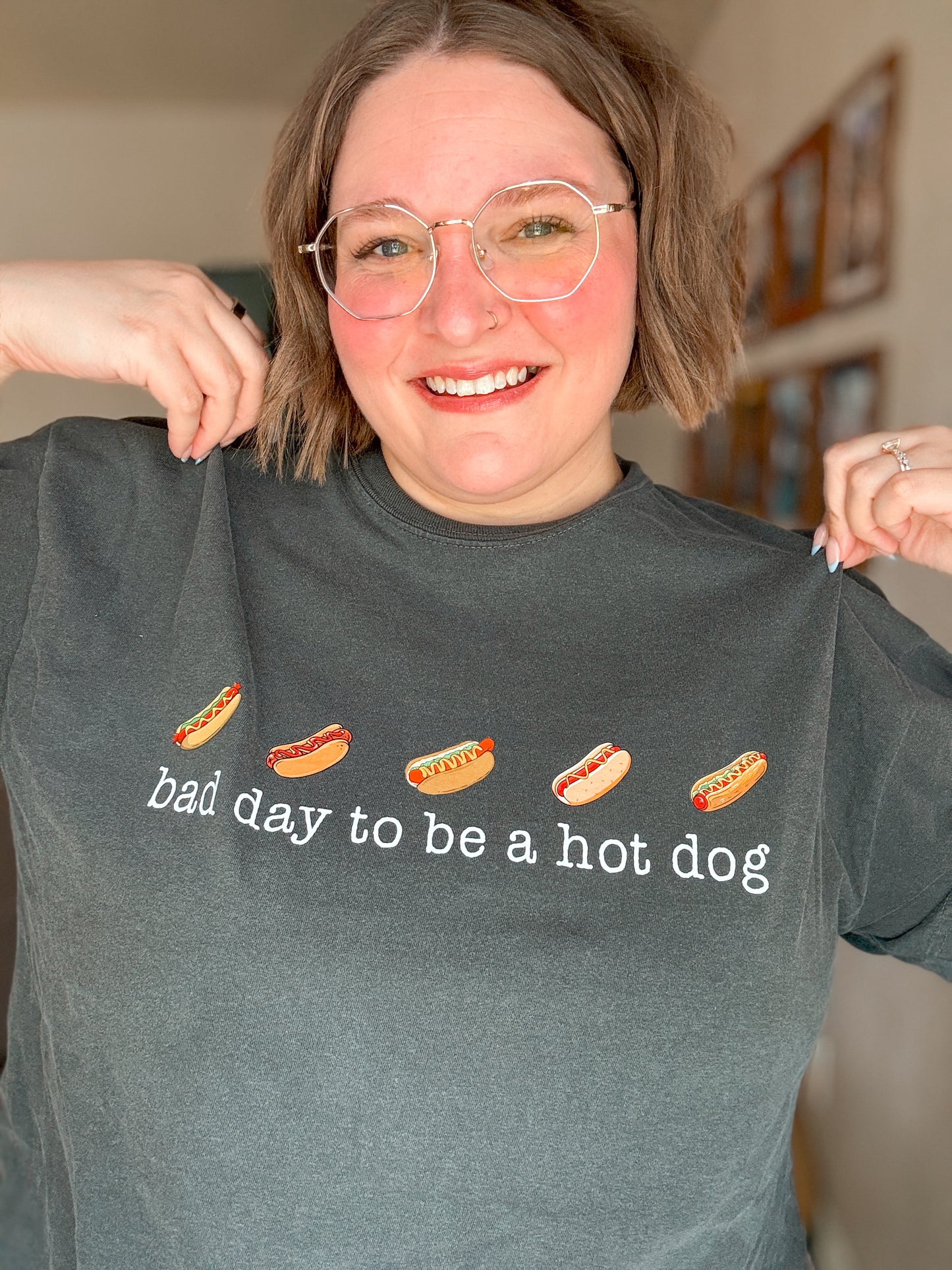 Bad Day To Be A Hotdog T-shirt