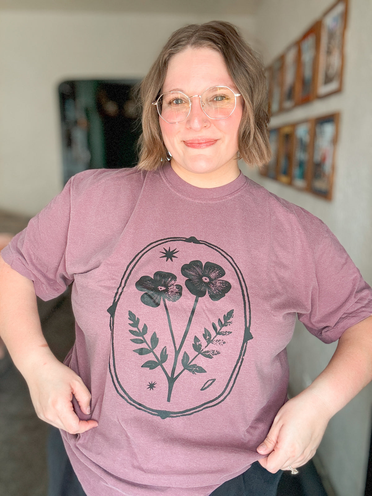 RTS Flower Frame T-Shirt