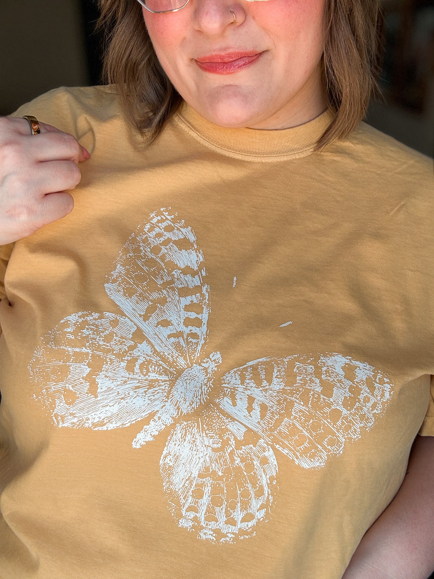 Distressed Moth T-Shirt