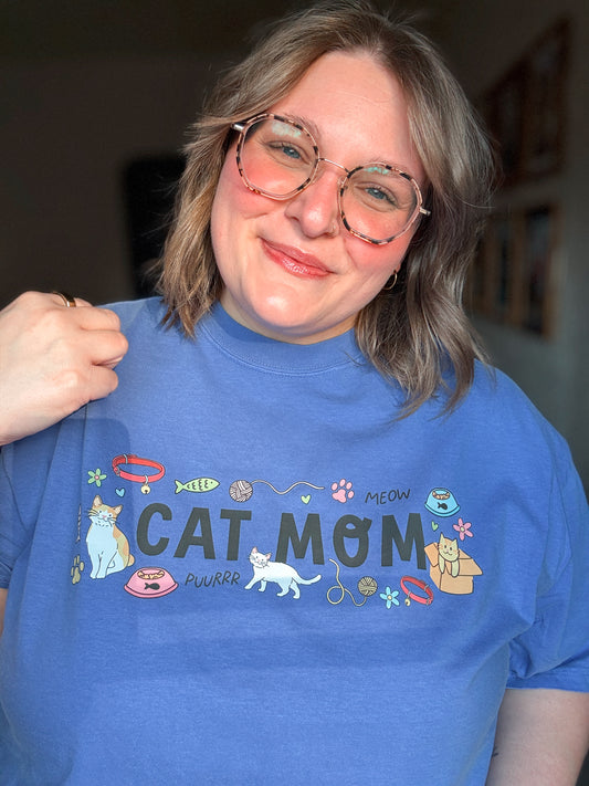 Cat Mom T-Shirt