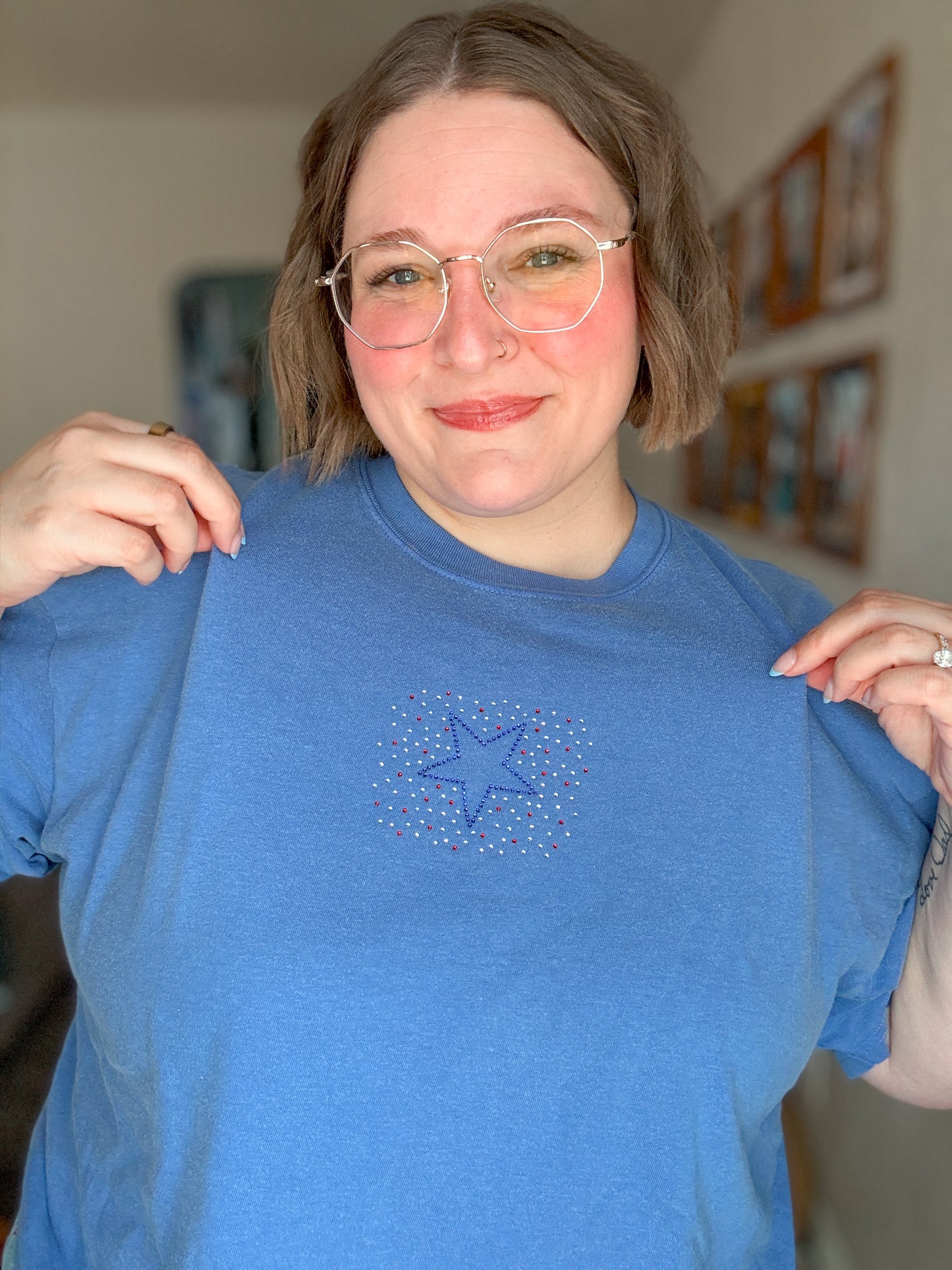 Rhinestone Star T-Shirt
