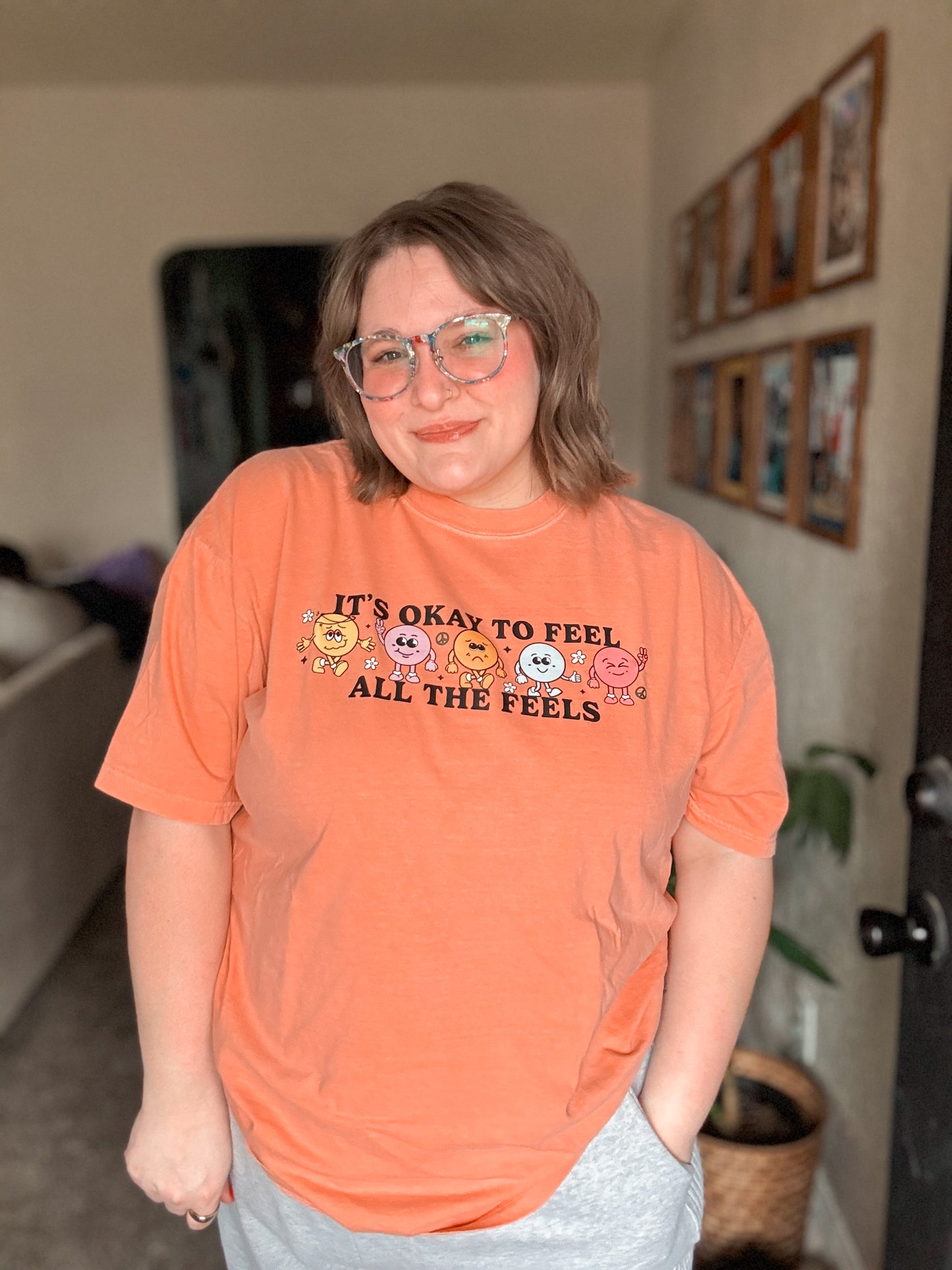 RTS It’s Okay To Feel All The Feels T-shirt