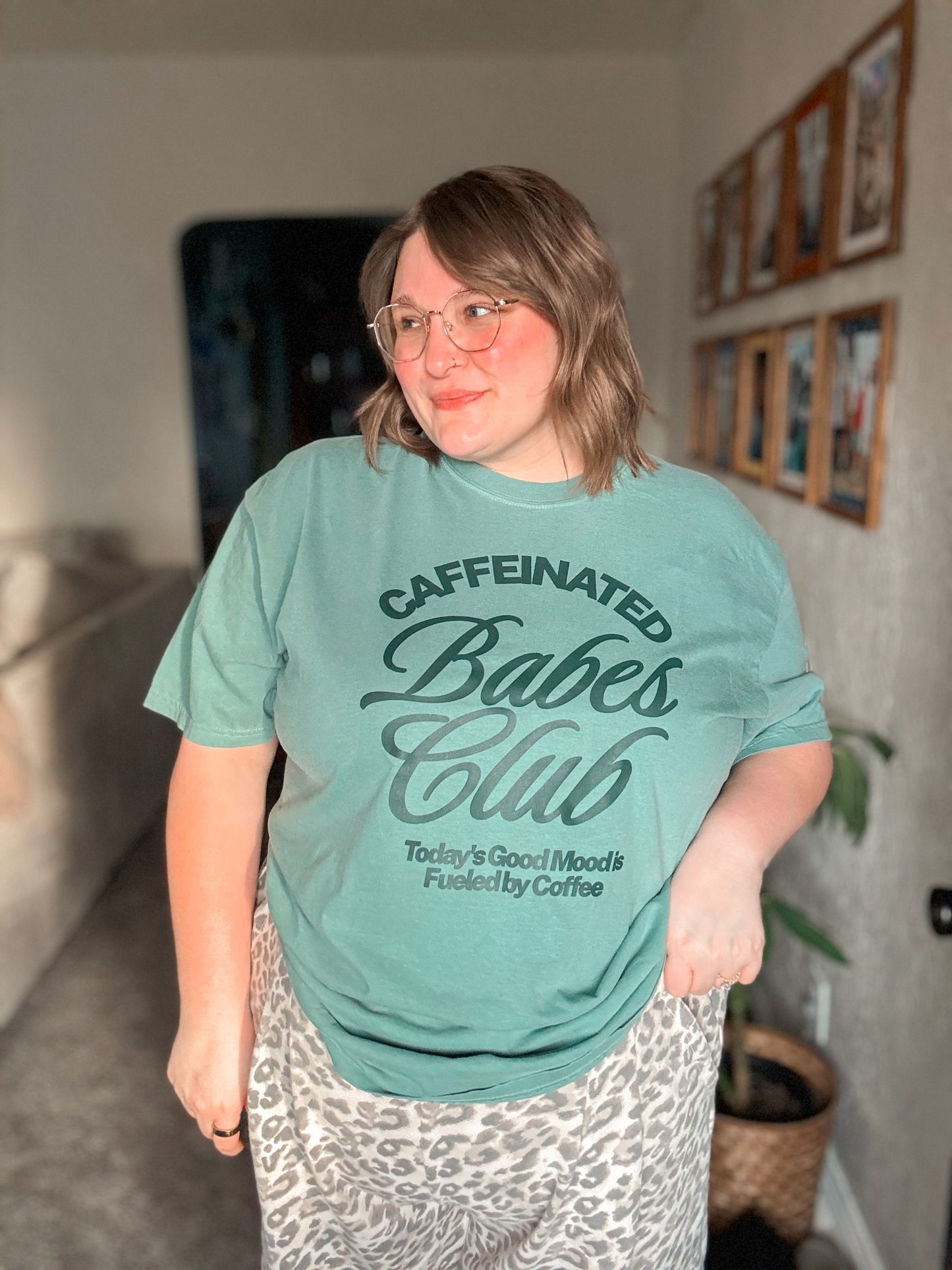 Caffeinated Babes Club T-Shirt