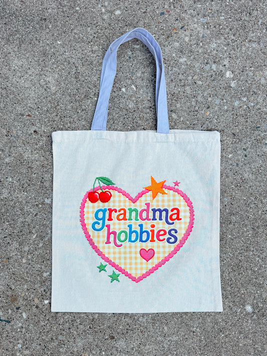 RTS Grandma Hobbies Tote Bag