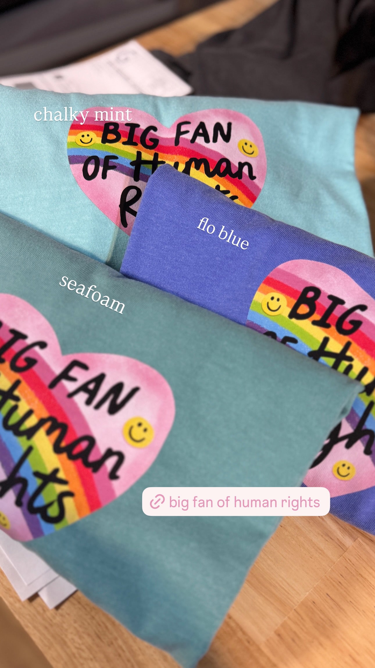 Big Fan Of Human Rights T-Shirt