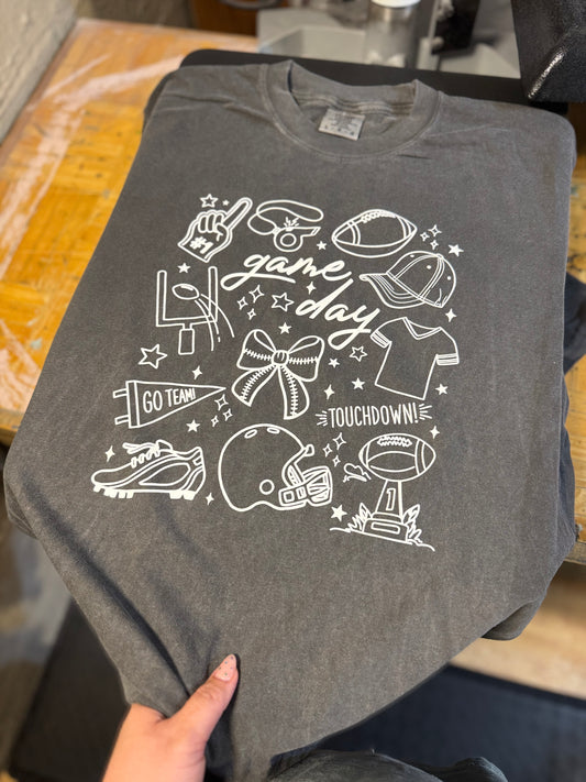 RTS Game Day Football Graphic Tee